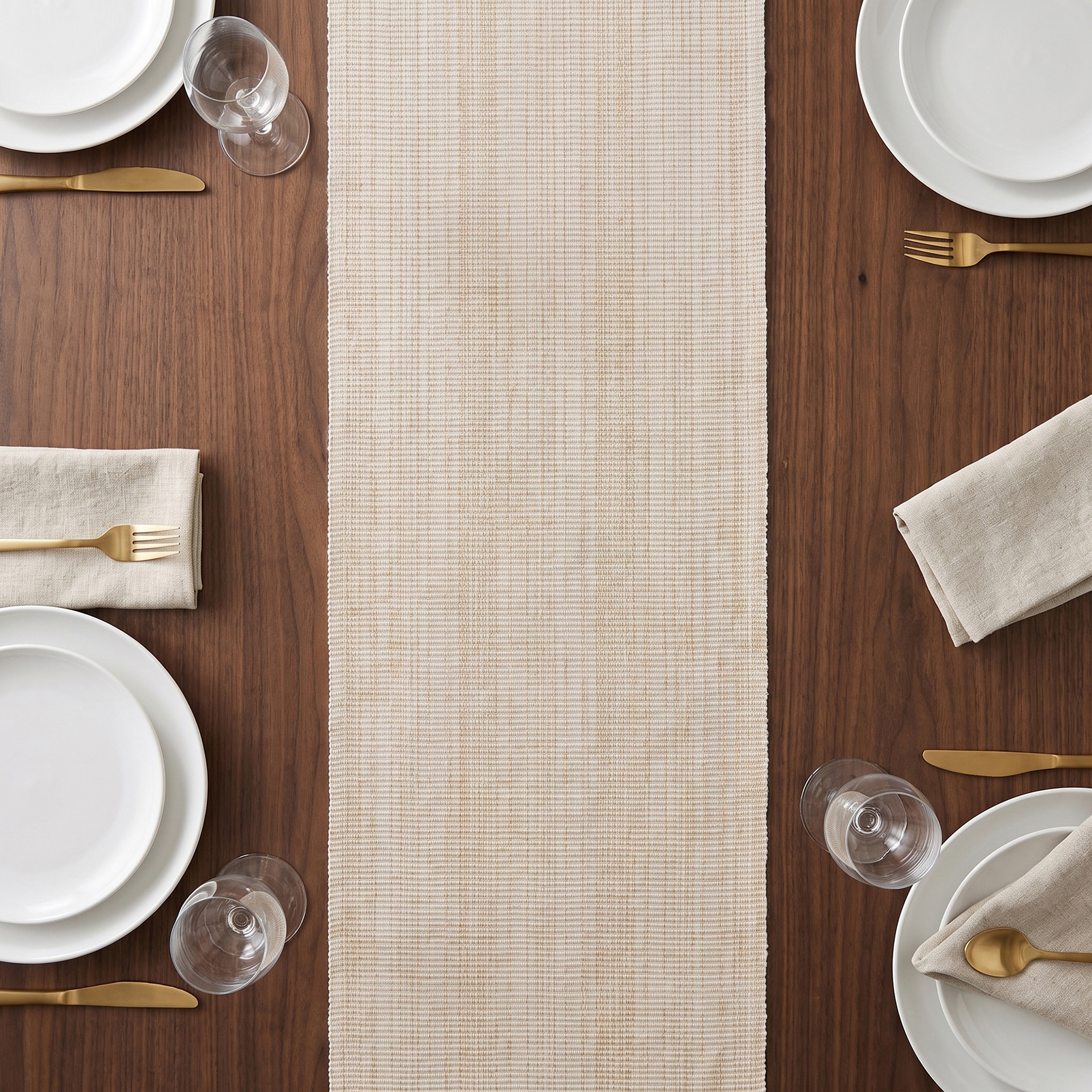 Nehma Textured Table Runner - 180x33 cms-household-dining-tablelinen-runnersandtablecovers-image-3