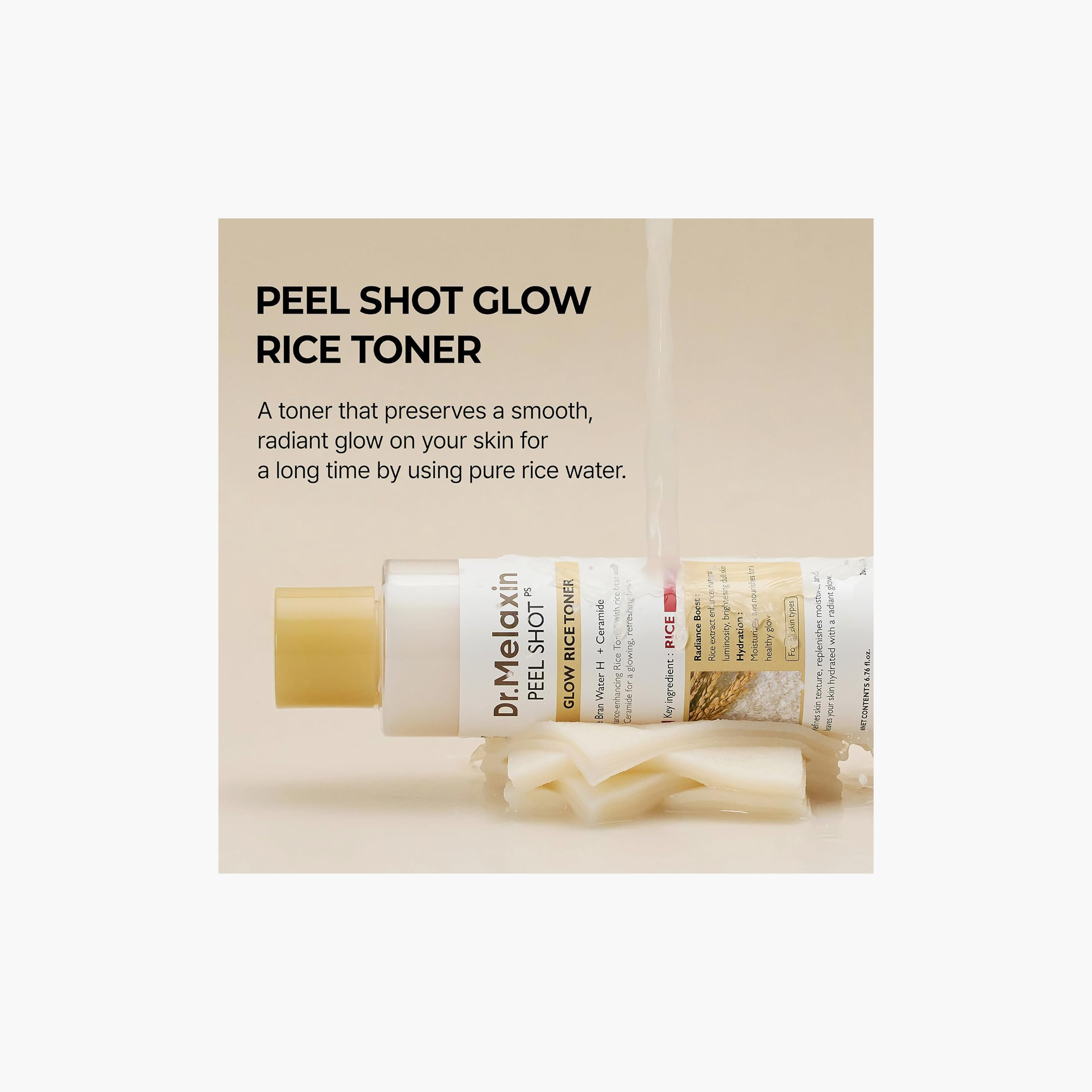 Dr.Melaxin Peel Shot Glow White Rice Toner 200Ml-beautyandpersonalcare-skin-cleansers-tonerandmists-image-4
