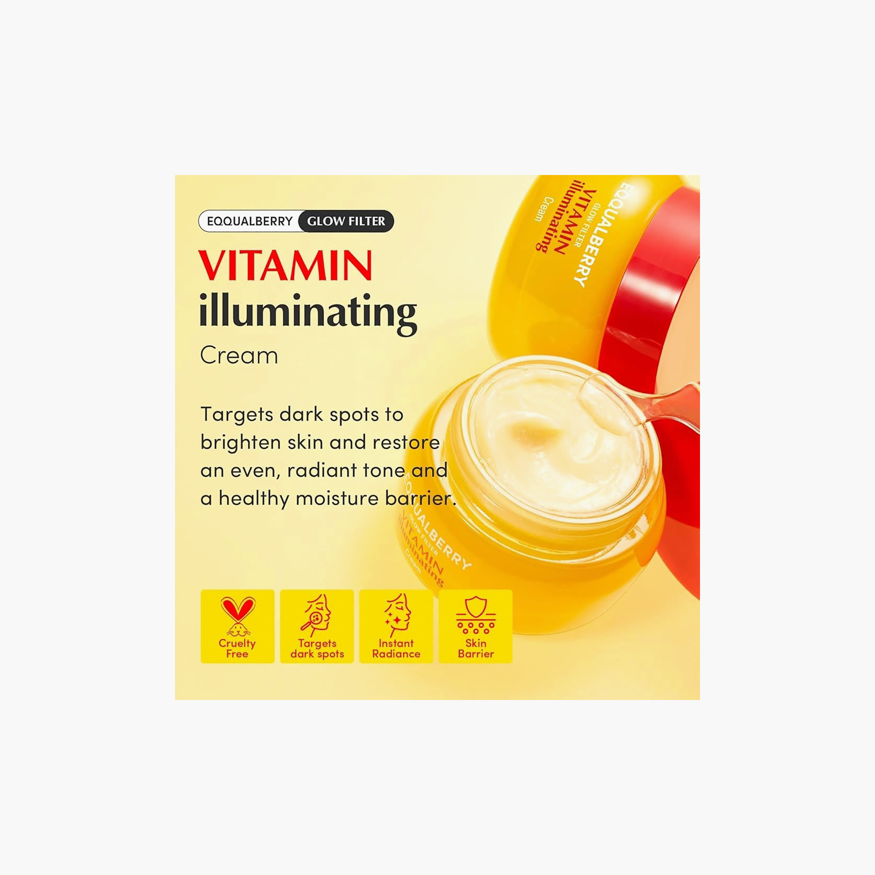 Eqqualberry Glow Filter Vitamin Illuminating Cream 50Ml-beautyandpersonalcare-kbeauty-skin-moisturisers-facemoisturisers-image-3