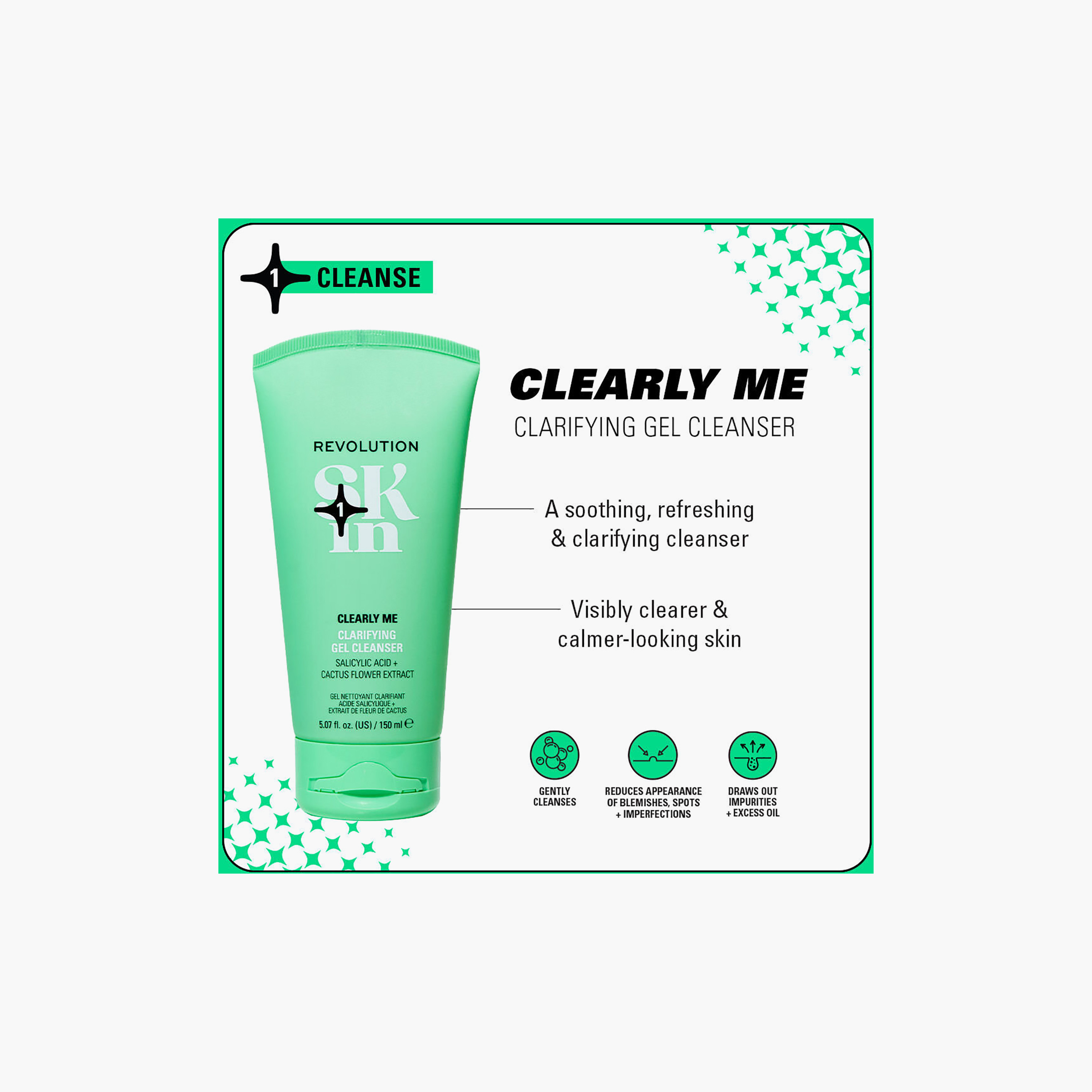 غسول جل ريفوليوشن سكين كليرلي مي المنقي 150 مل-beautyandpersonalcare-kbeauty-skin-cleansers-facewash-image-3