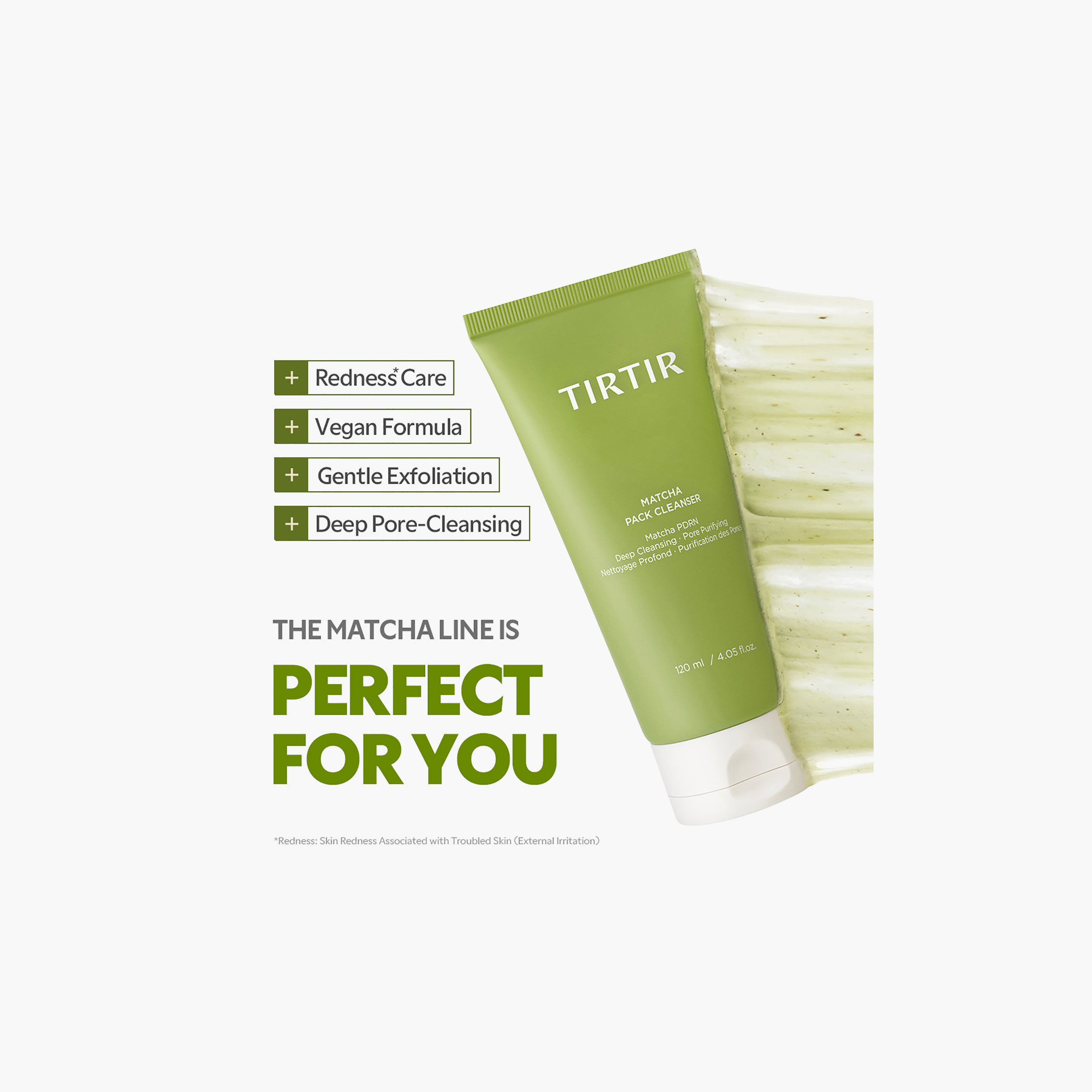 Tirtir Matcha Pdrn Pack Cleanser 120Ml-beautyandpersonalcare-kbeauty-skin-cleansers-facewash-image-13