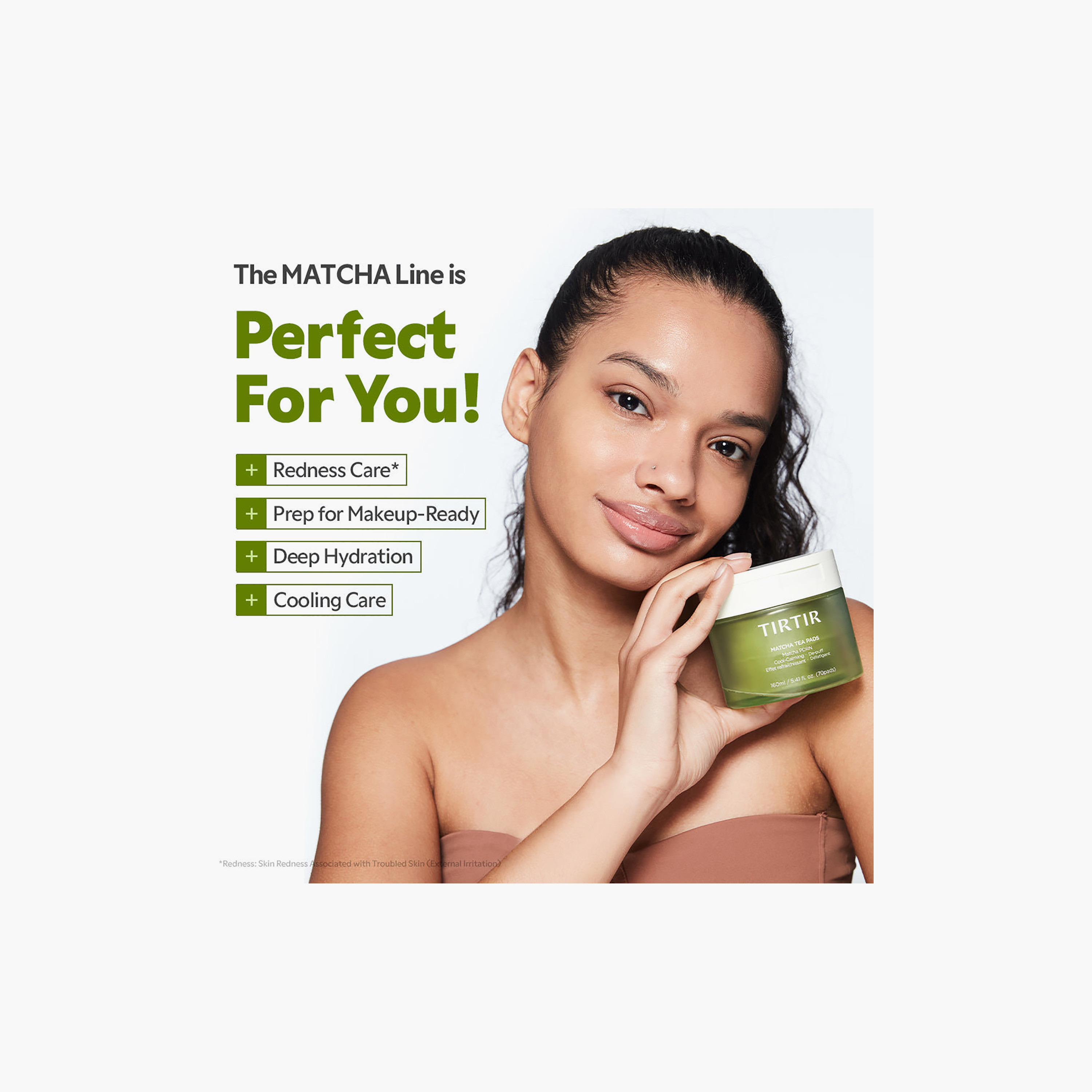 Tirtir Matcha Pdrn Tea Calming Facial Pads 160Ml-beautyandpersonalcare-skin-masks-facepads-image-4