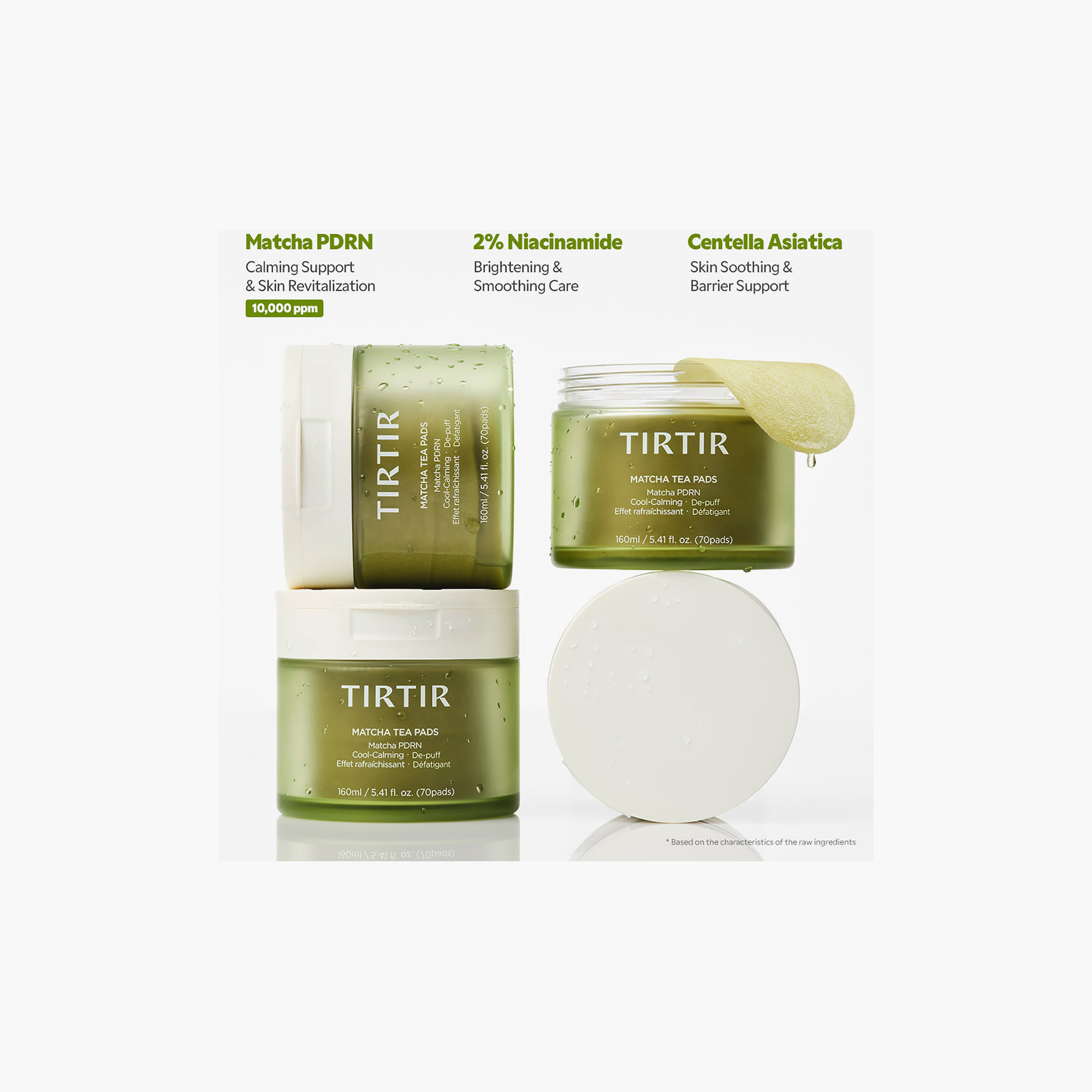 Tirtir Matcha Pdrn Tea Calming Facial Pads 160Ml-beautyandpersonalcare-skin-masks-facepads-image-5