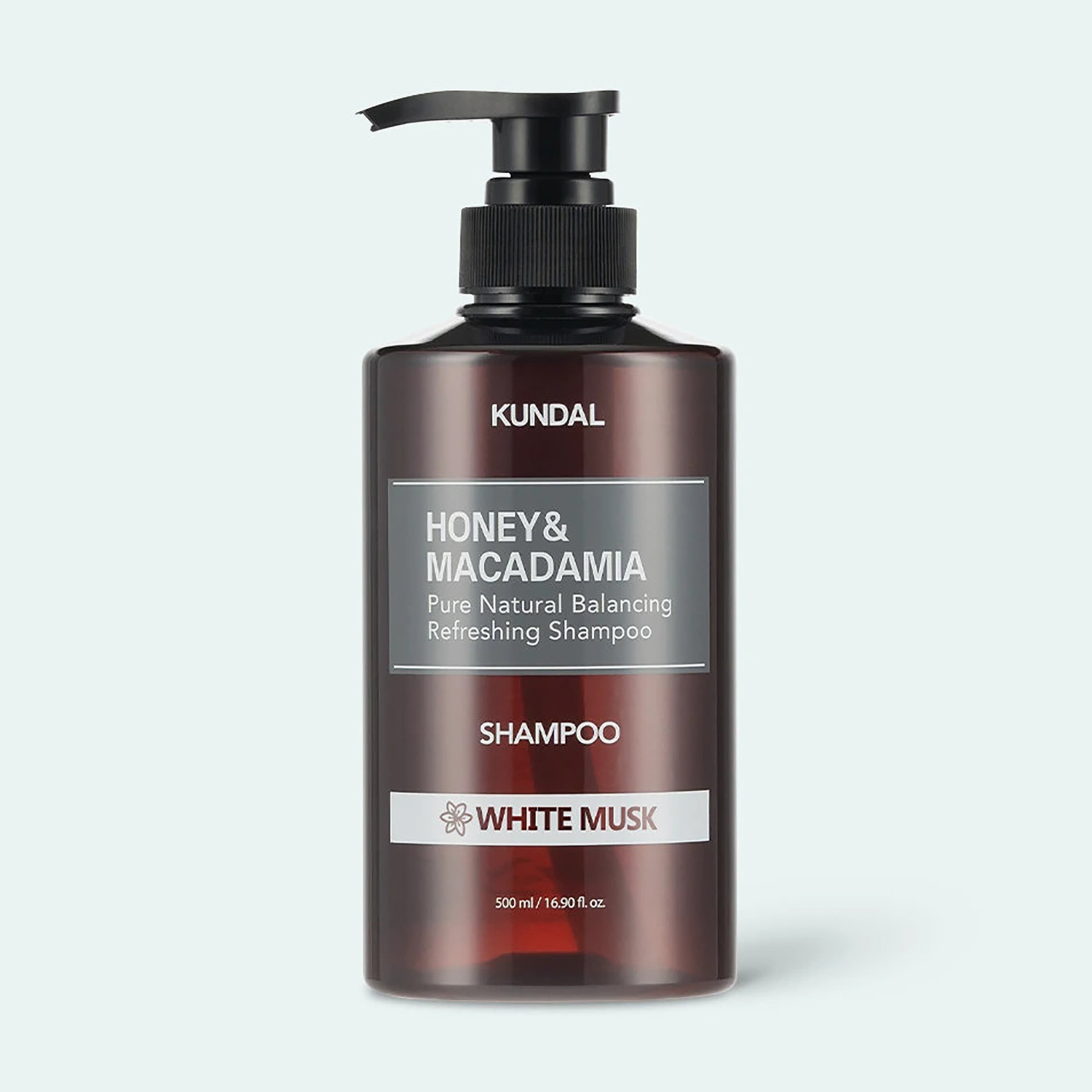 Kundal Honey & Macadamia White Musk Natural Shampoo 500Ml-beautyandpersonalcare-hair-haircare-shampoos-image-1