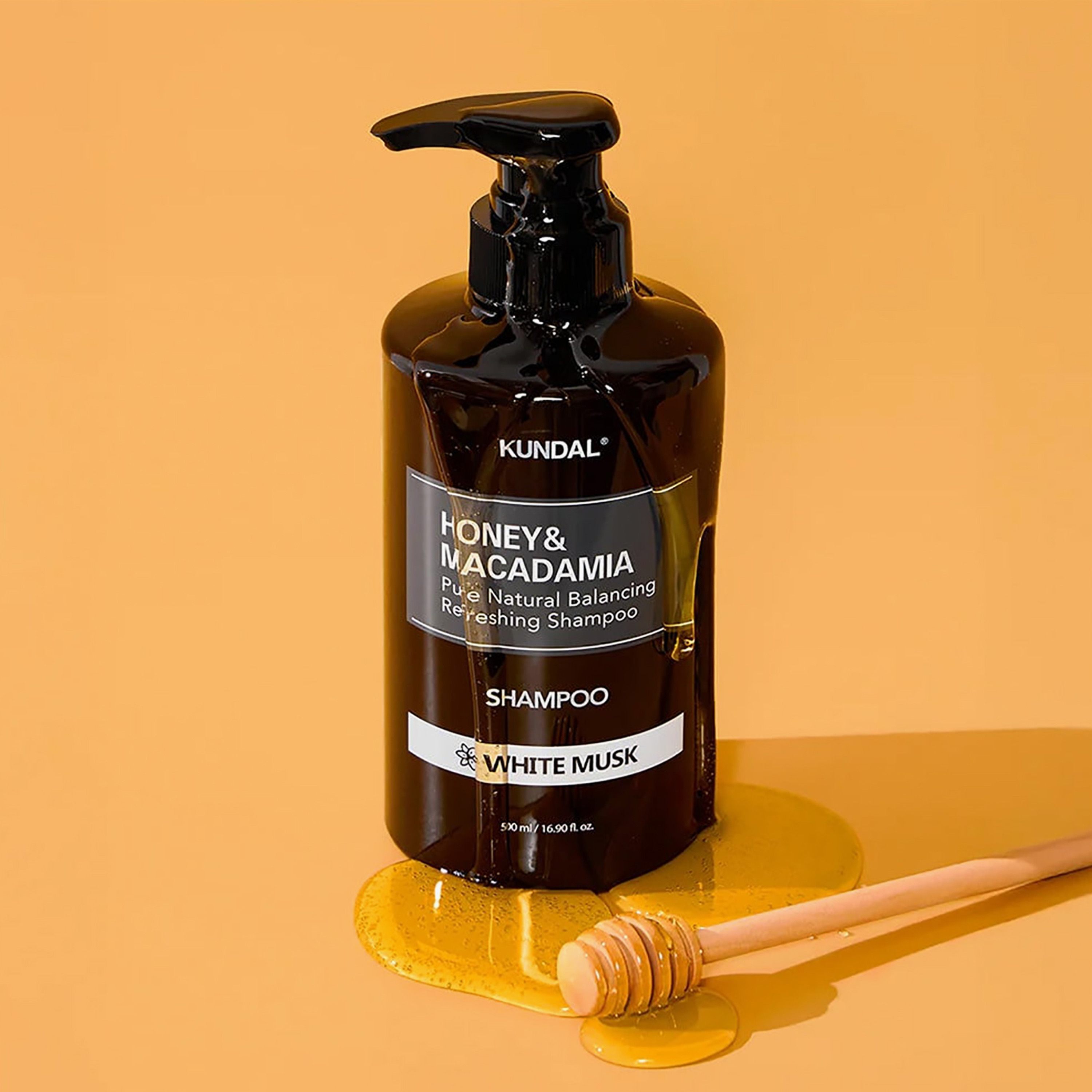 Kundal Honey & Macadamia White Musk Natural Shampoo 500Ml-beautyandpersonalcare-hair-haircare-shampoos-image-3