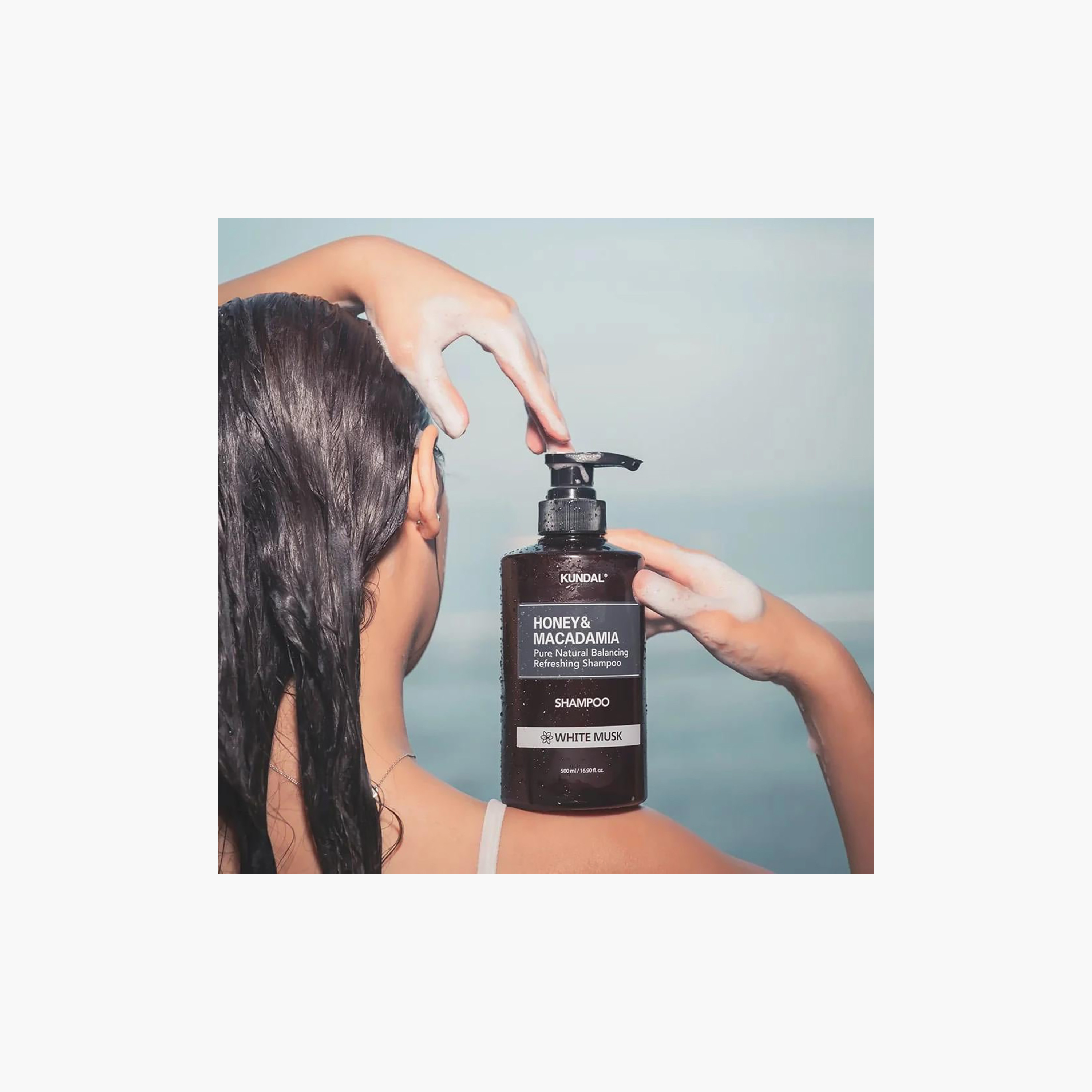 Kundal Honey & Macadamia White Musk Natural Shampoo 500Ml-beautyandpersonalcare-hair-haircare-shampoos-image-4