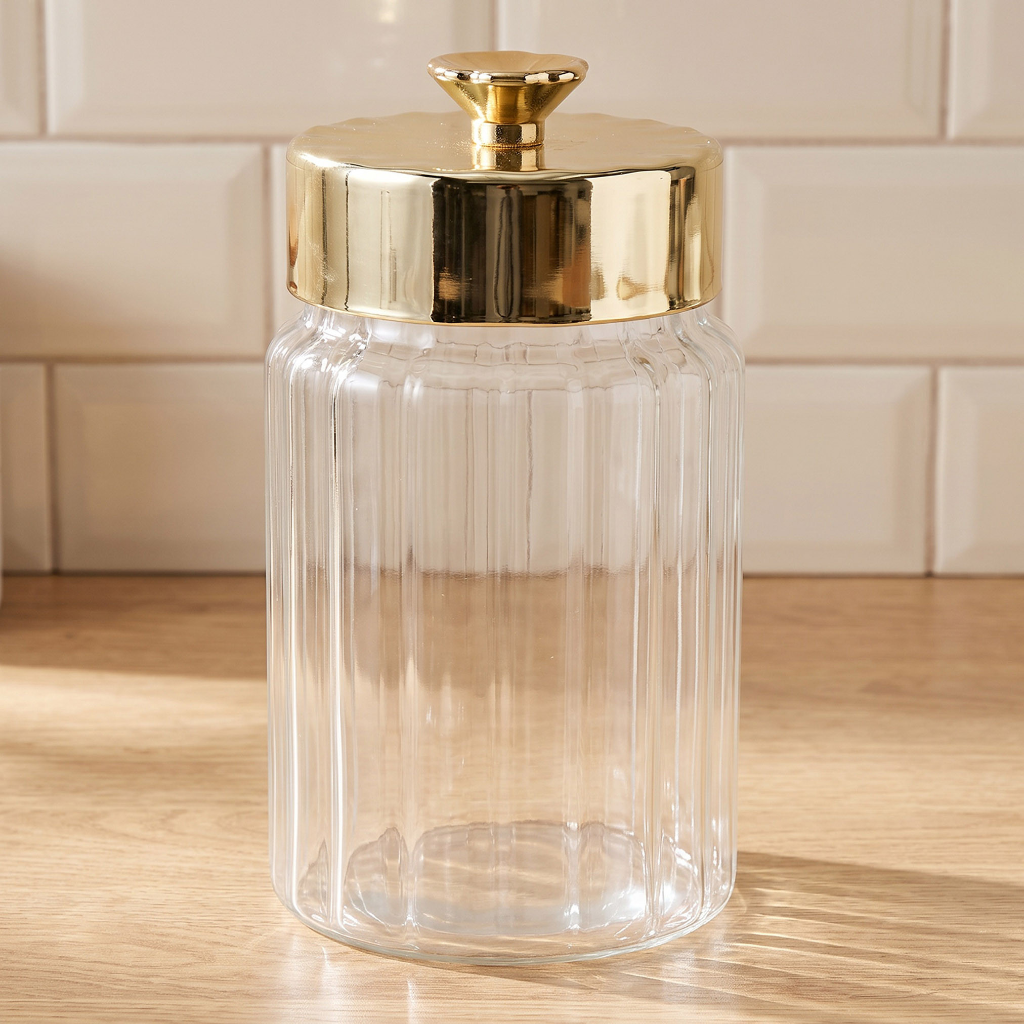 Lara Borosilicate Glass Jar-household-kitchen-foodstorage-spiceracksandjars-image-1