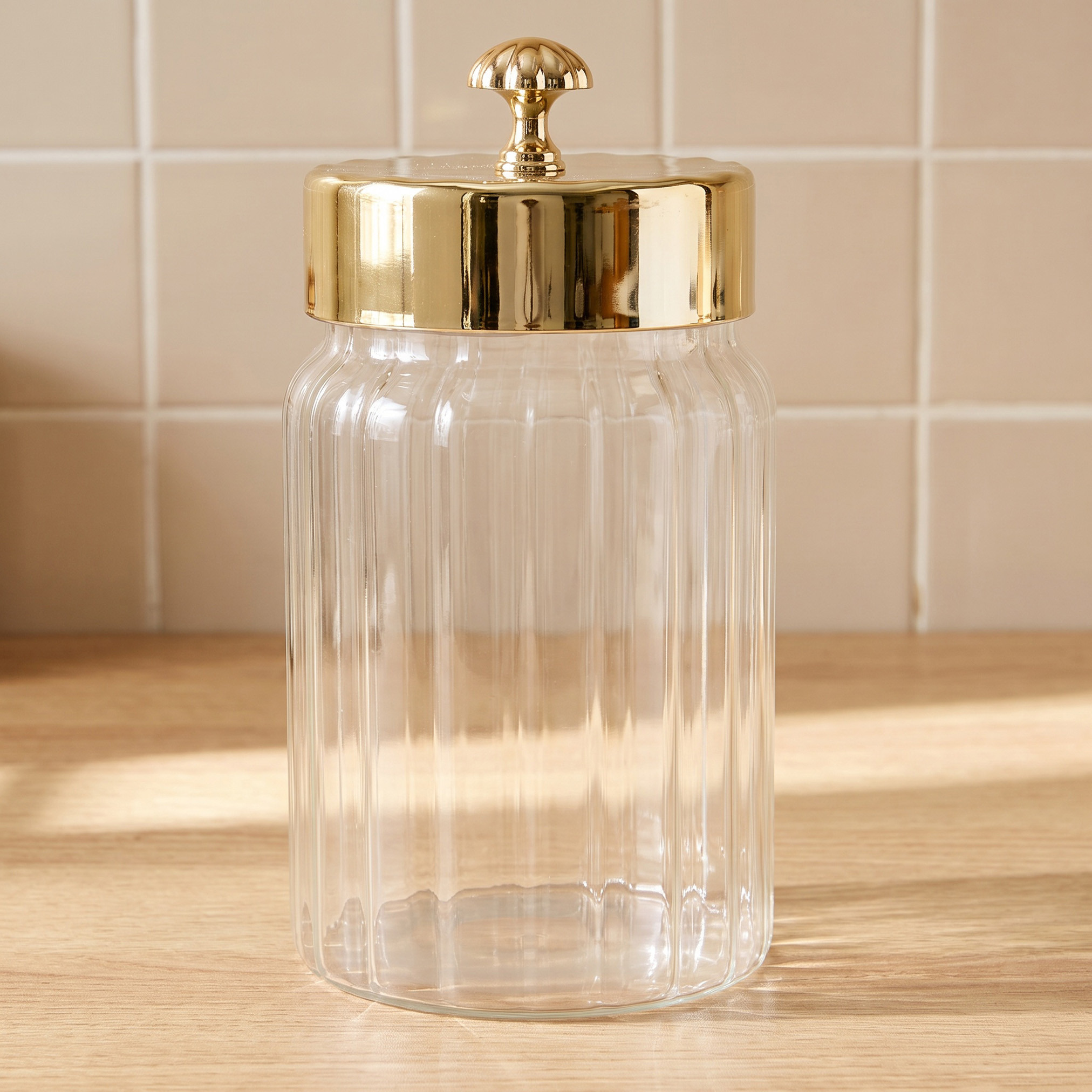 Lara Borosilicate Glass Jar-household-kitchen-foodstorage-spiceracksandjars-image-1