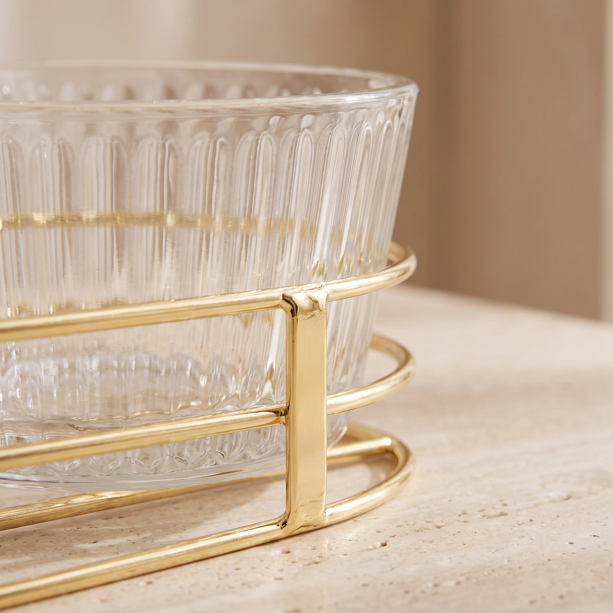 طقم أوعية زجاج 3 قطع مع حامل من لارا-household-dining-dinnerware-bowls-image-3