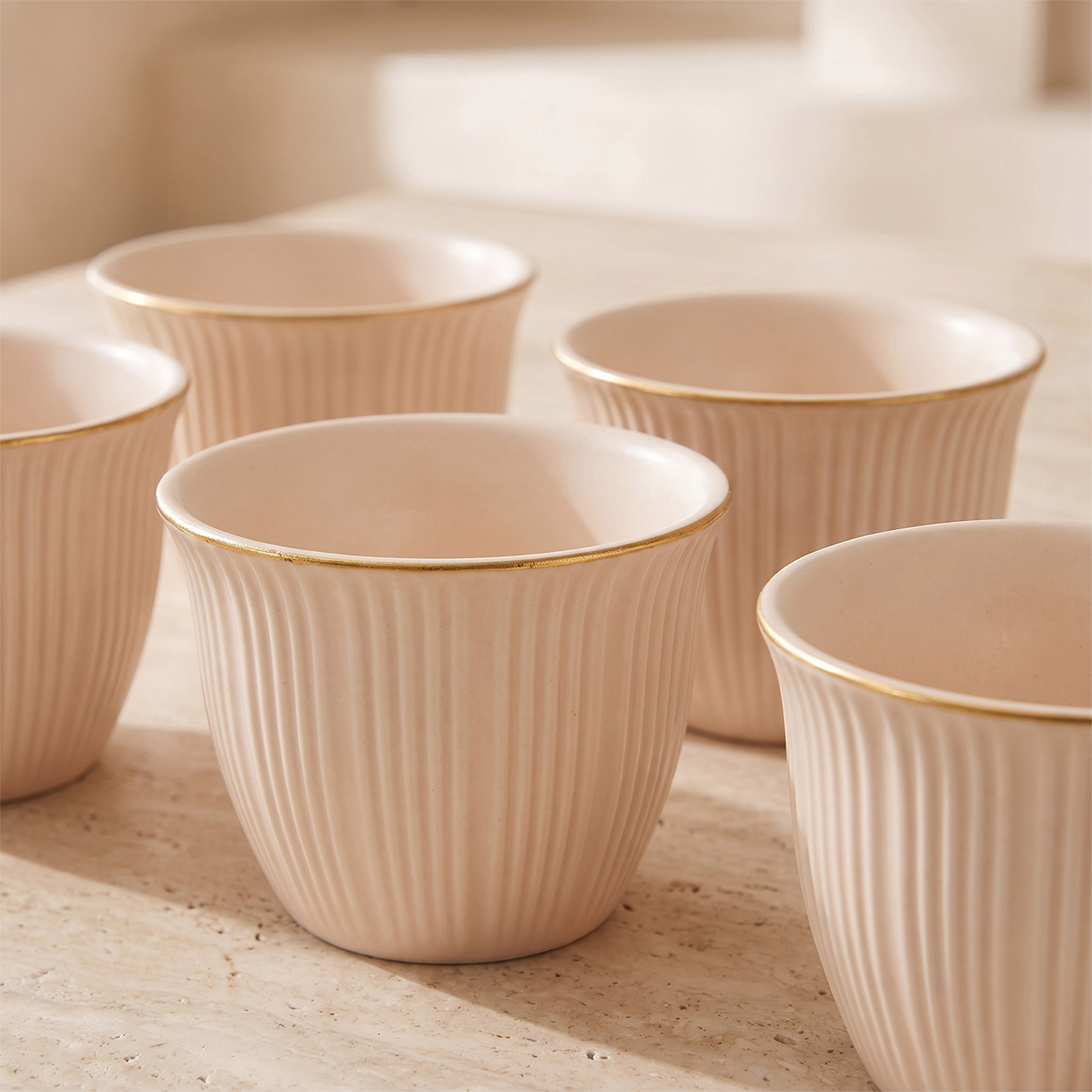 Nehma 6-Piece New Bone China Kahwa Cup Set-household-dining-teaandcoffee-teaandcoffeesets-image-3