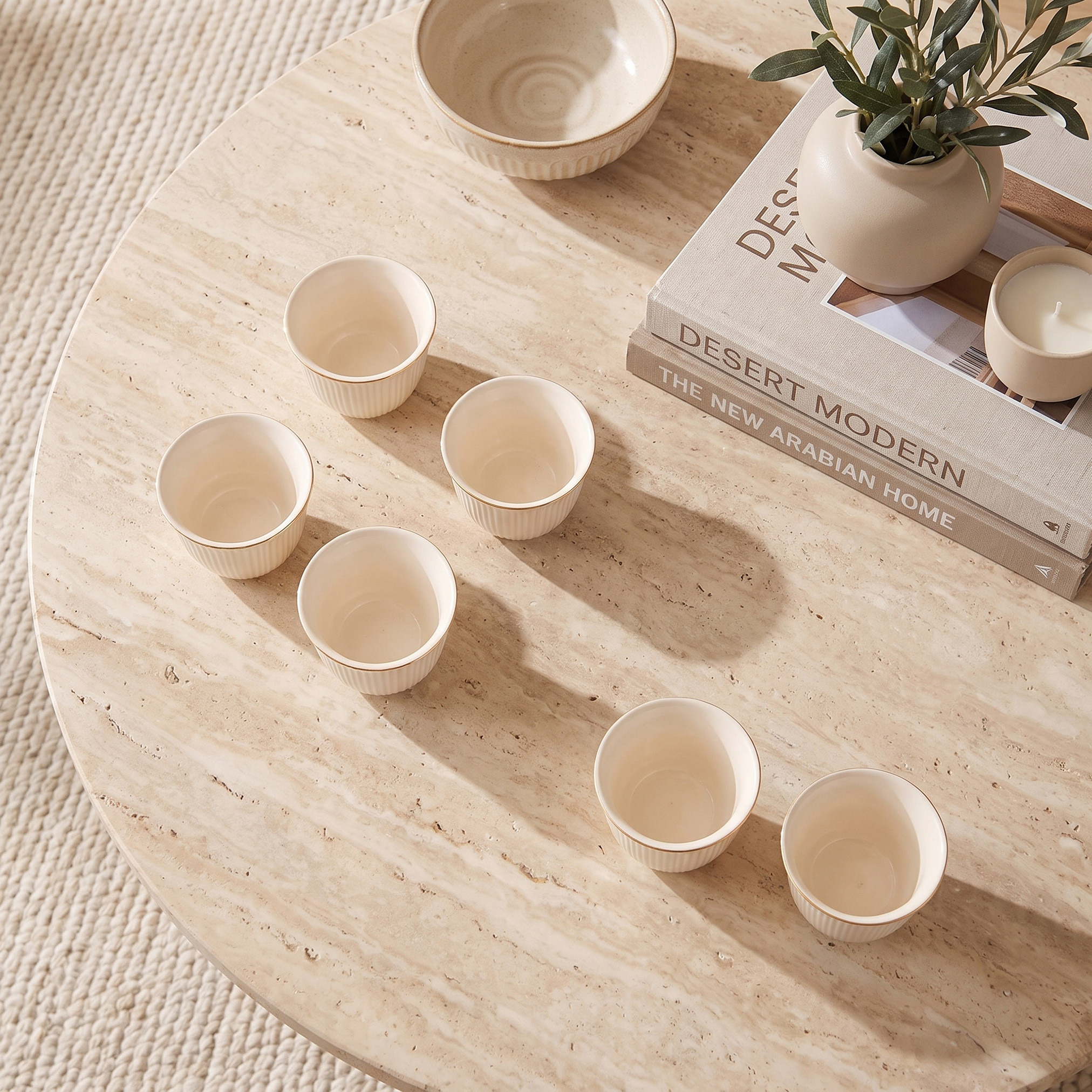 Nehma 6-Piece New Bone China Kahwa Cup Set-household-dining-drinkserveware-jugsdecantersandcarafes-image-2
