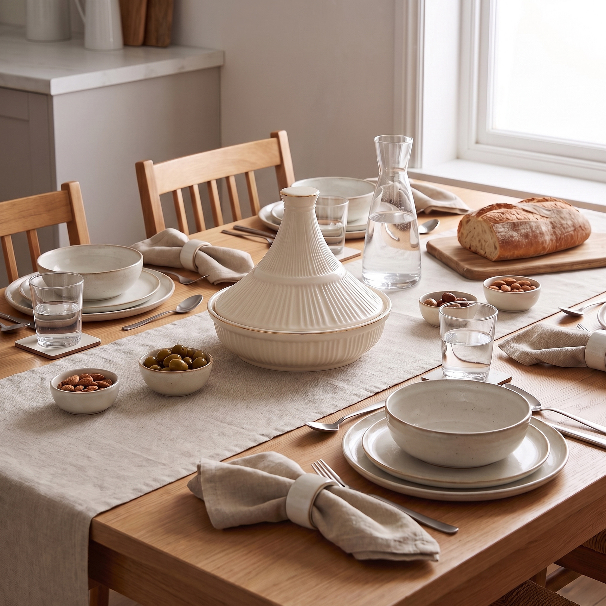 Nehma Tajine New Bone China Date Bowl-household-dining-drinkserveware-jugsdecantersandcarafes-image-4