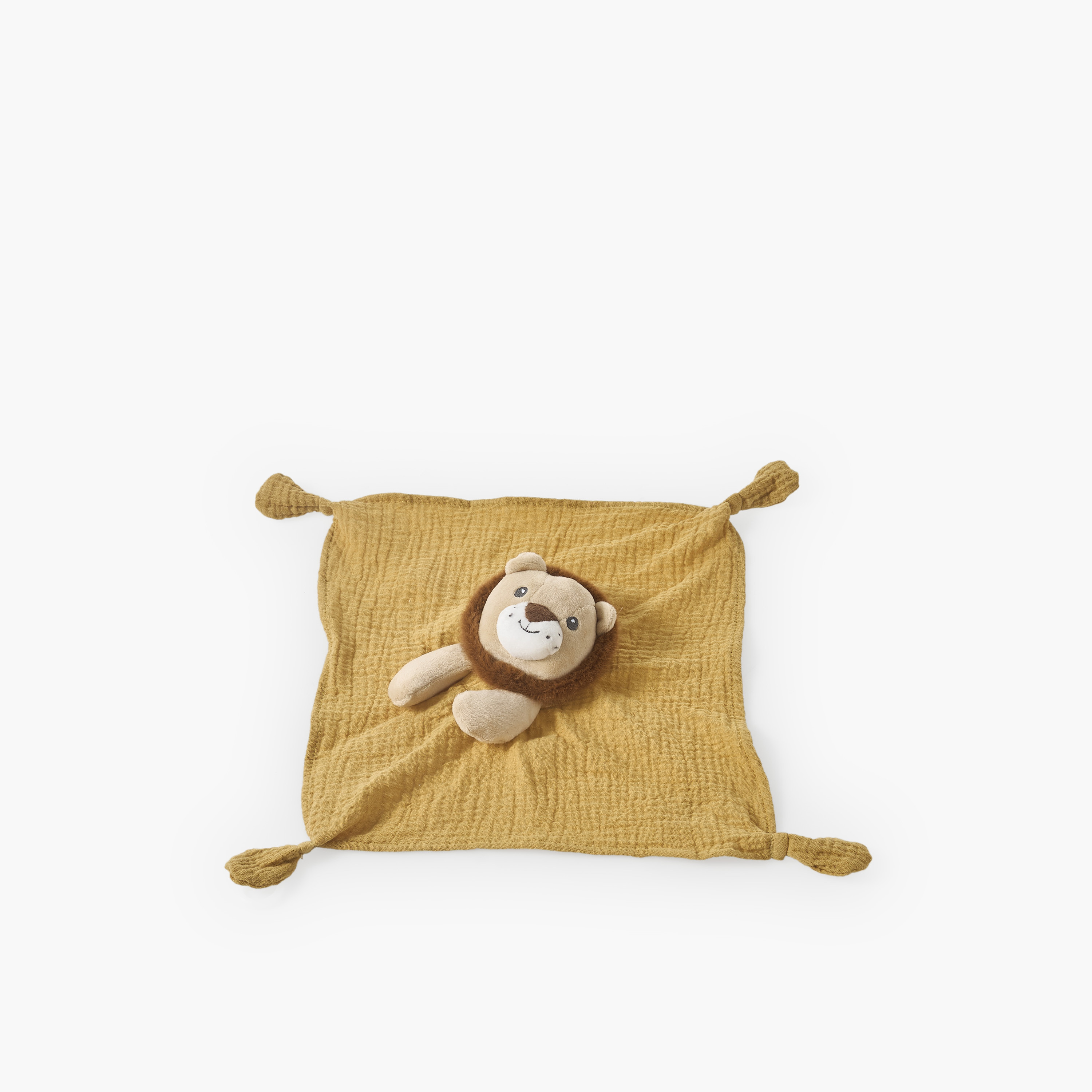 Giggles Elephant Applique Blanket - 30x30 cm-baby-nursery-blanketsandswaddles-receivingblankets-image-2