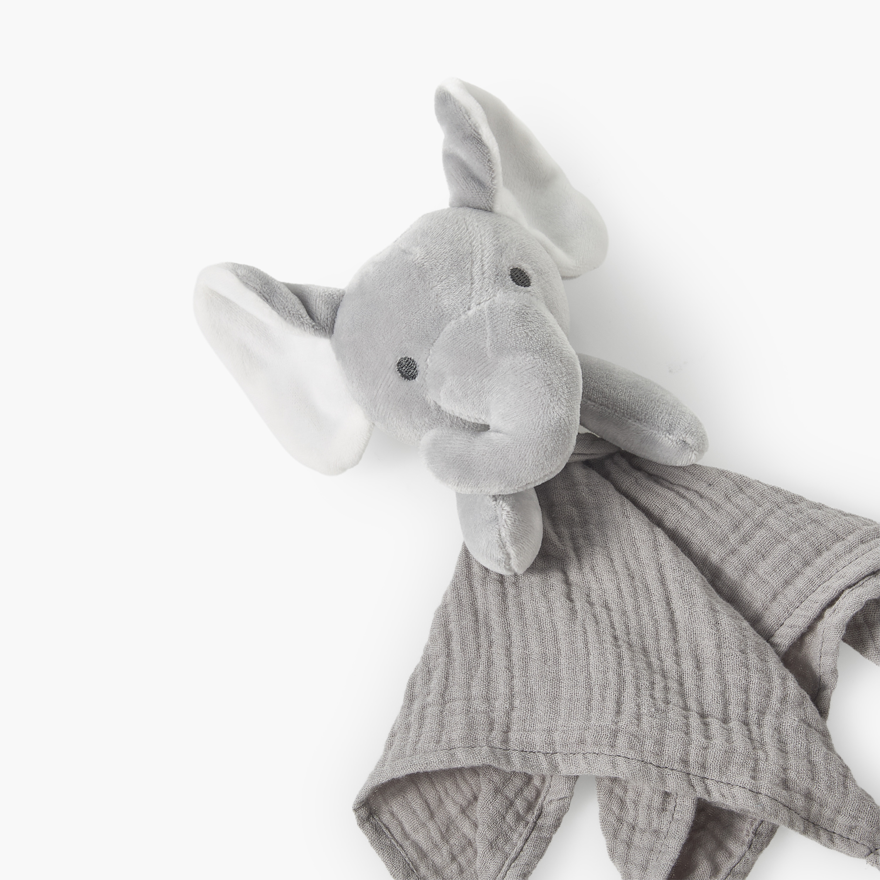 Giggles Elephant Applique Blanket - 30x30 cm-baby-nursery-blanketsandswaddles-receivingblankets-image-3