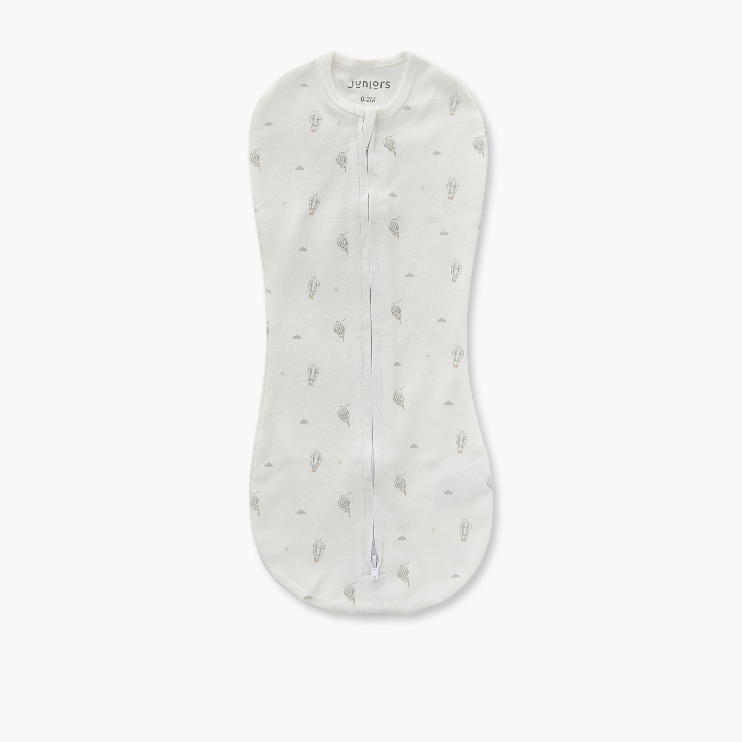 Juniors Printed Sleeping Pod with Zip Closure-baby-nursery-blanketsandswaddles-swaddlesandsleepingbags-image-1