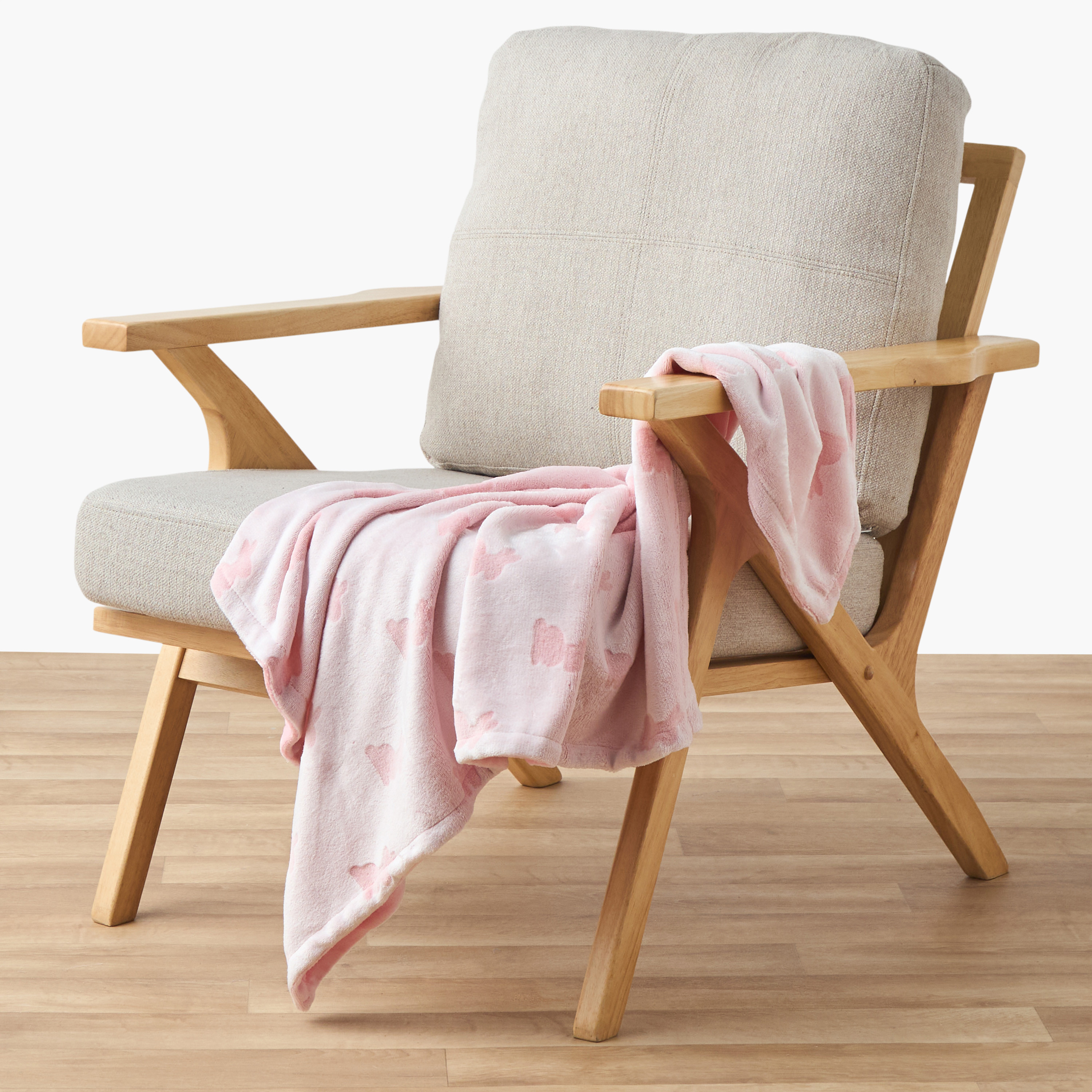 بطانية مخملية بيني بيرن أوت من جونيورز - 100 × 75 سم-baby-nursery-blanketsandswaddles-blanketsandquilts-image-2
