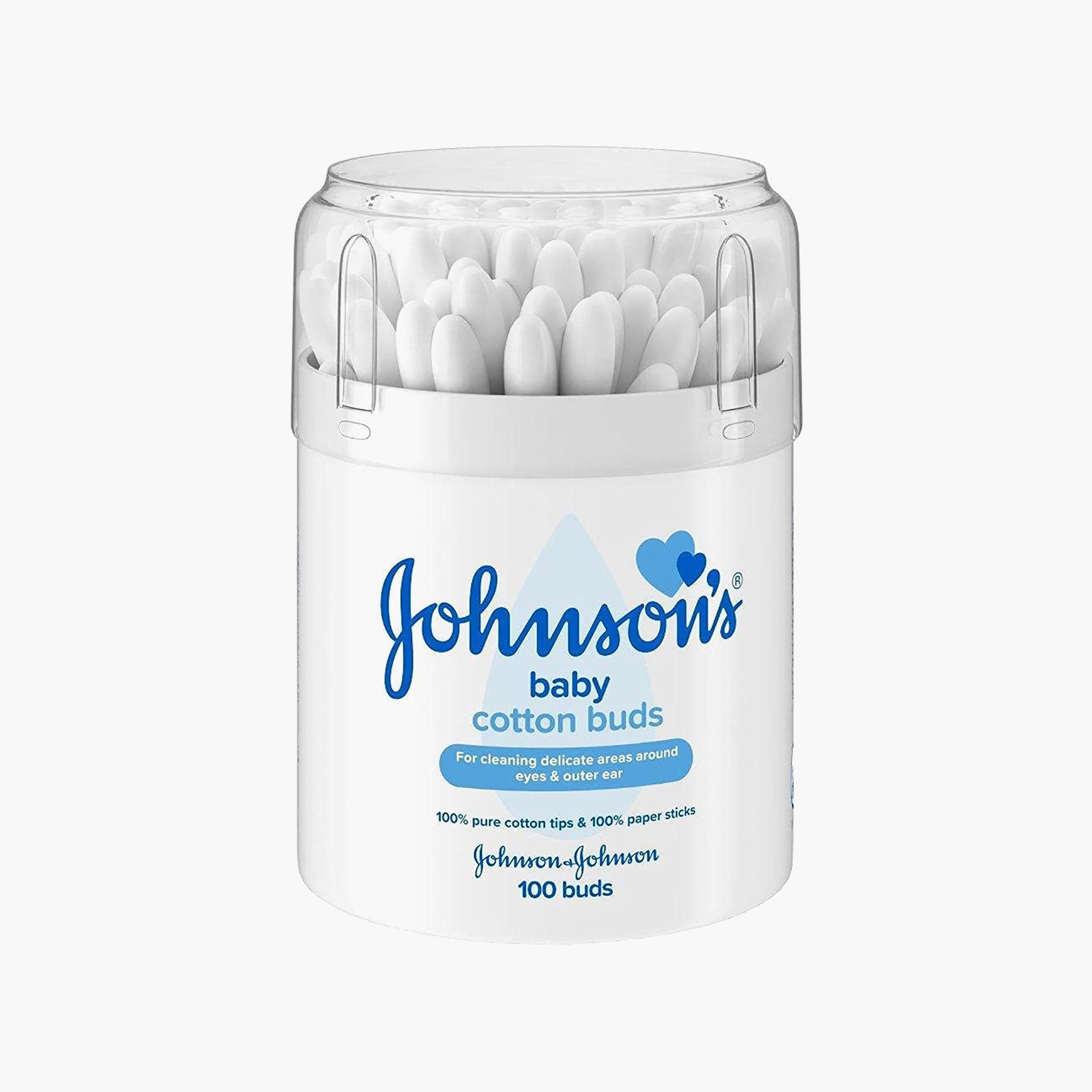 Johnson's Baby 100-Piece Cotton Buds-beautyandpersonalcare-babycare-wipesandbuds-image-1