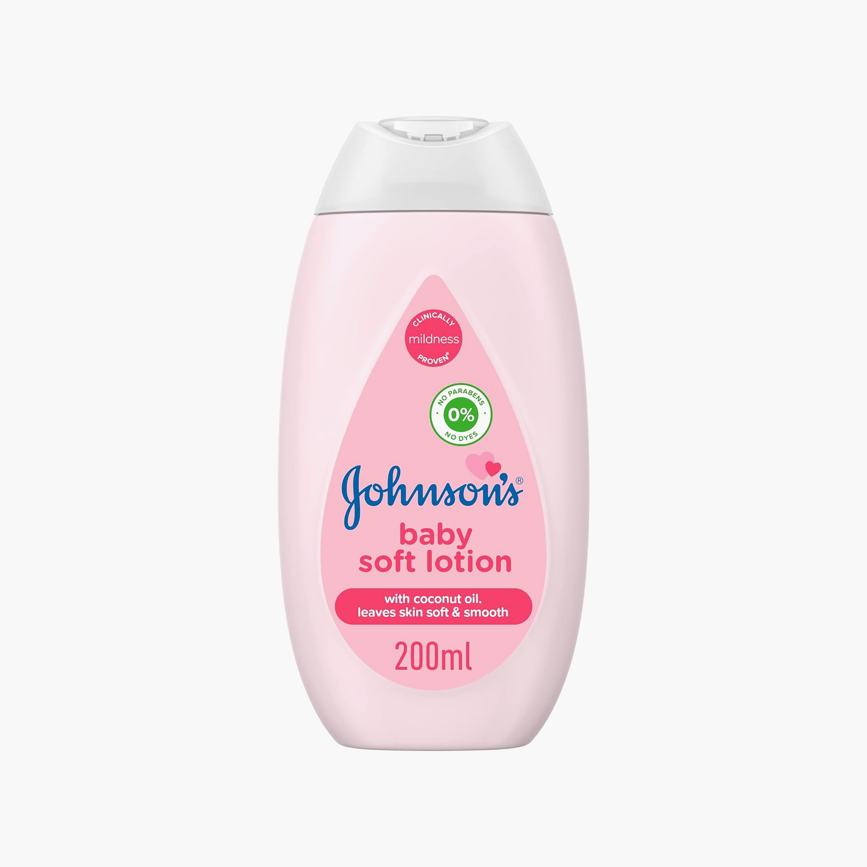 Johnson's Baby Soft Lotion with Coconut Oil - 200 ml-baby-bathandcare-hairbodyskincare-lotionsandcreams-image-1