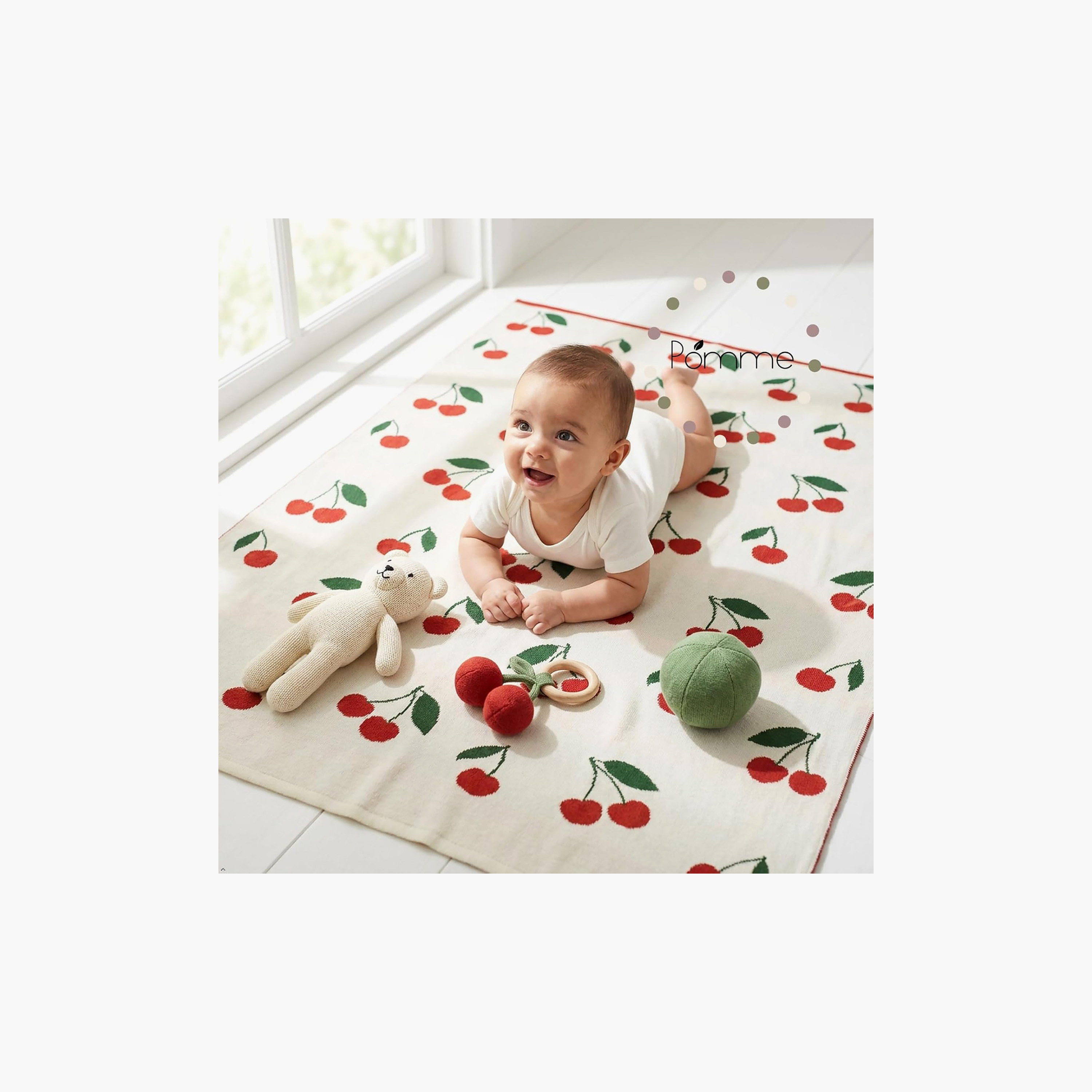 Textured Assorted Print Blanket - 80x100 cm-baby-nursery-blanketsandswaddles-blanketsandquilts-image-7