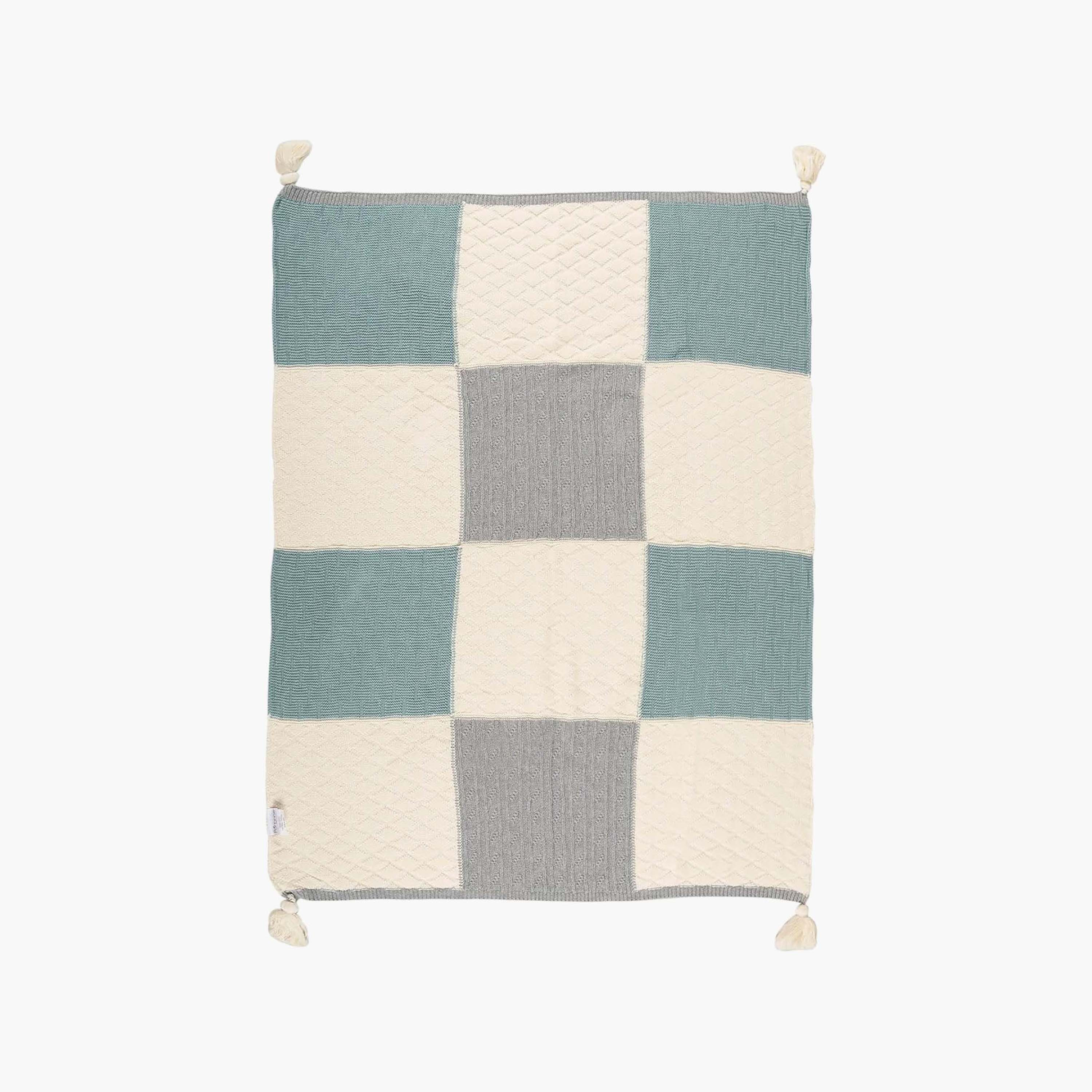 Textured Assorted Print Blanket - 80x100 cm-baby-nursery-blanketsandswaddles-blanketsandquilts-image-1