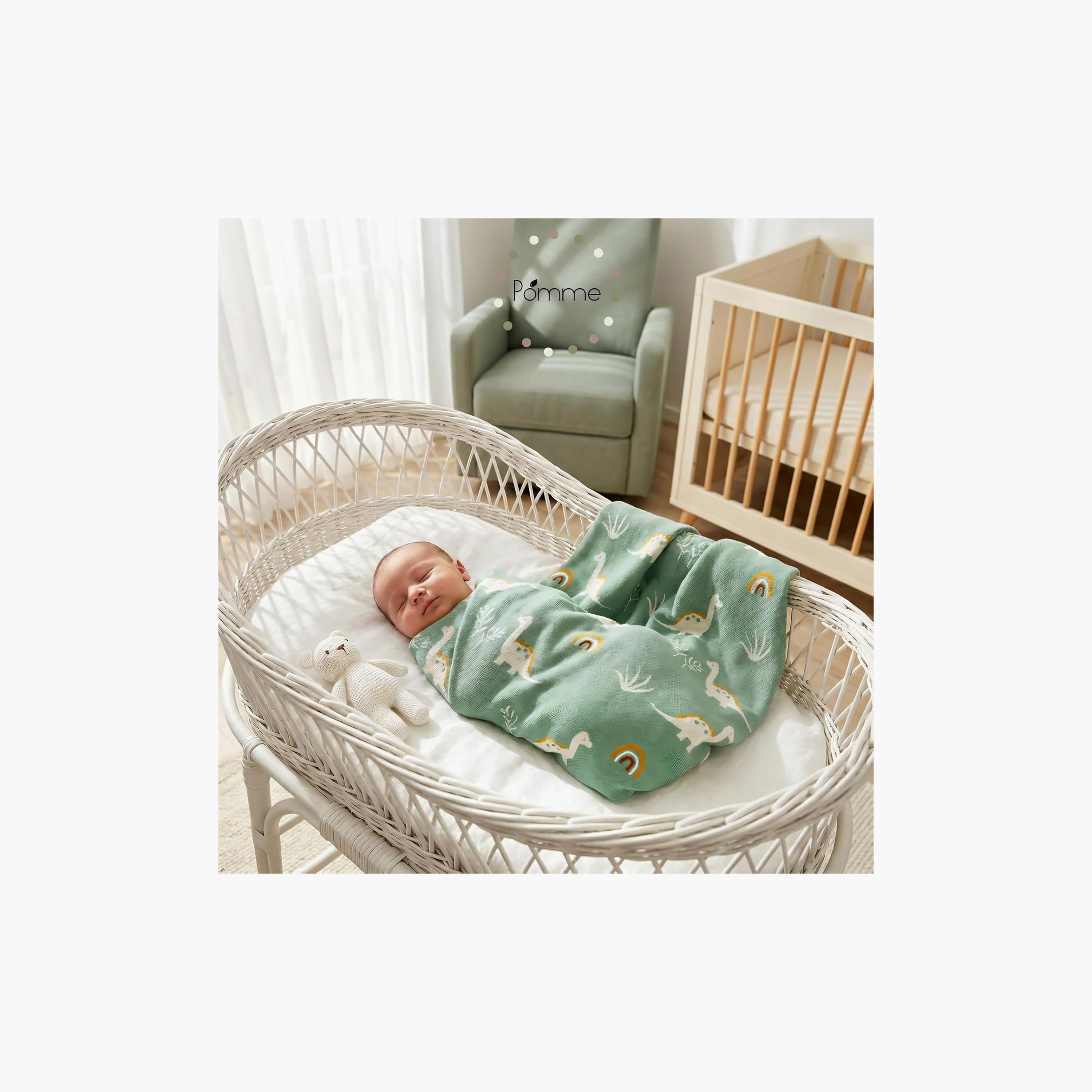 Textured Assorted Print Blanket - 80x100 cm-baby-nursery-blanketsandswaddles-blanketsandquilts-image-11