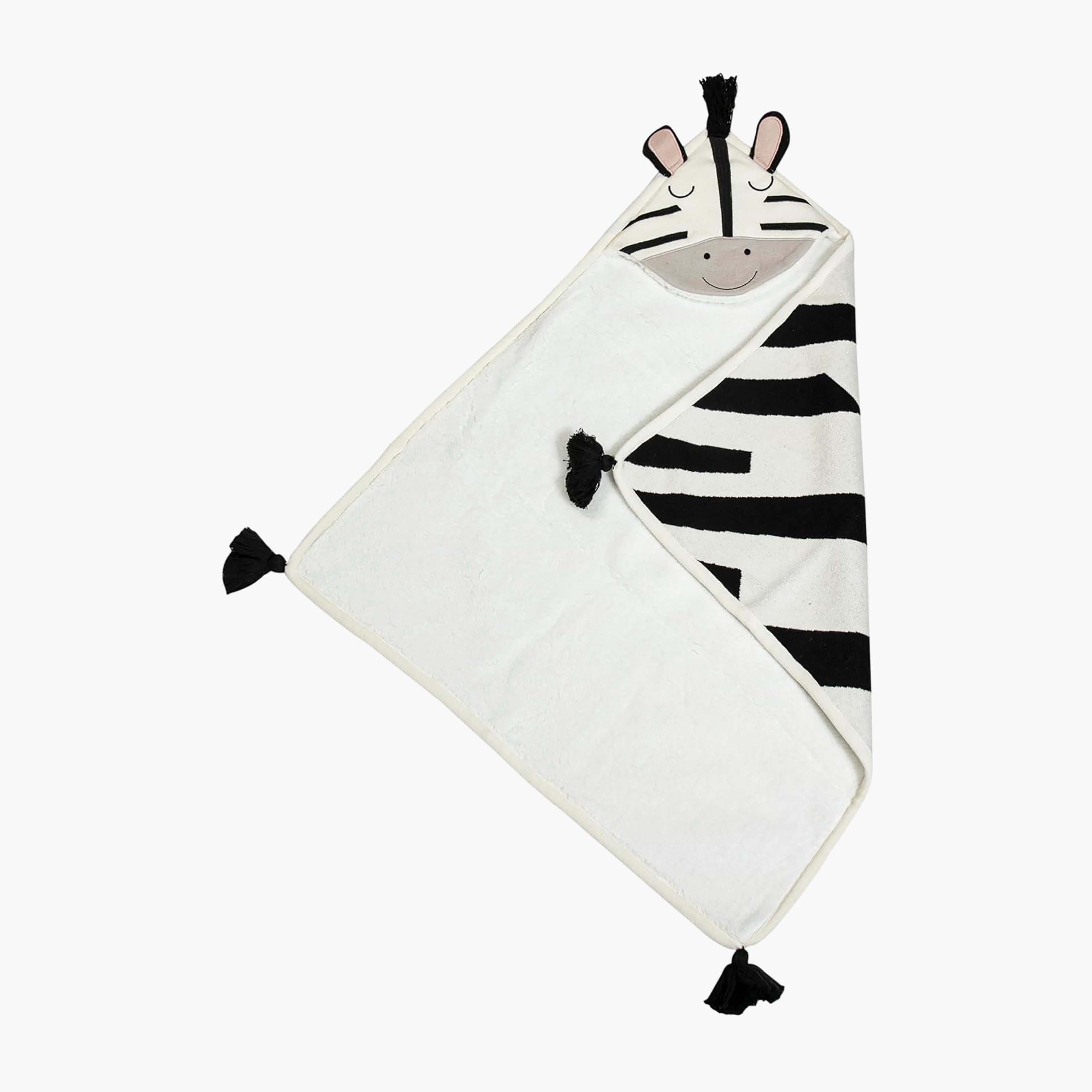 Textured Giraffe Applique Receiving Blanket - 80x80 cm-baby-nursery-blanketsandswaddles-blanketsandquilts-image-2
