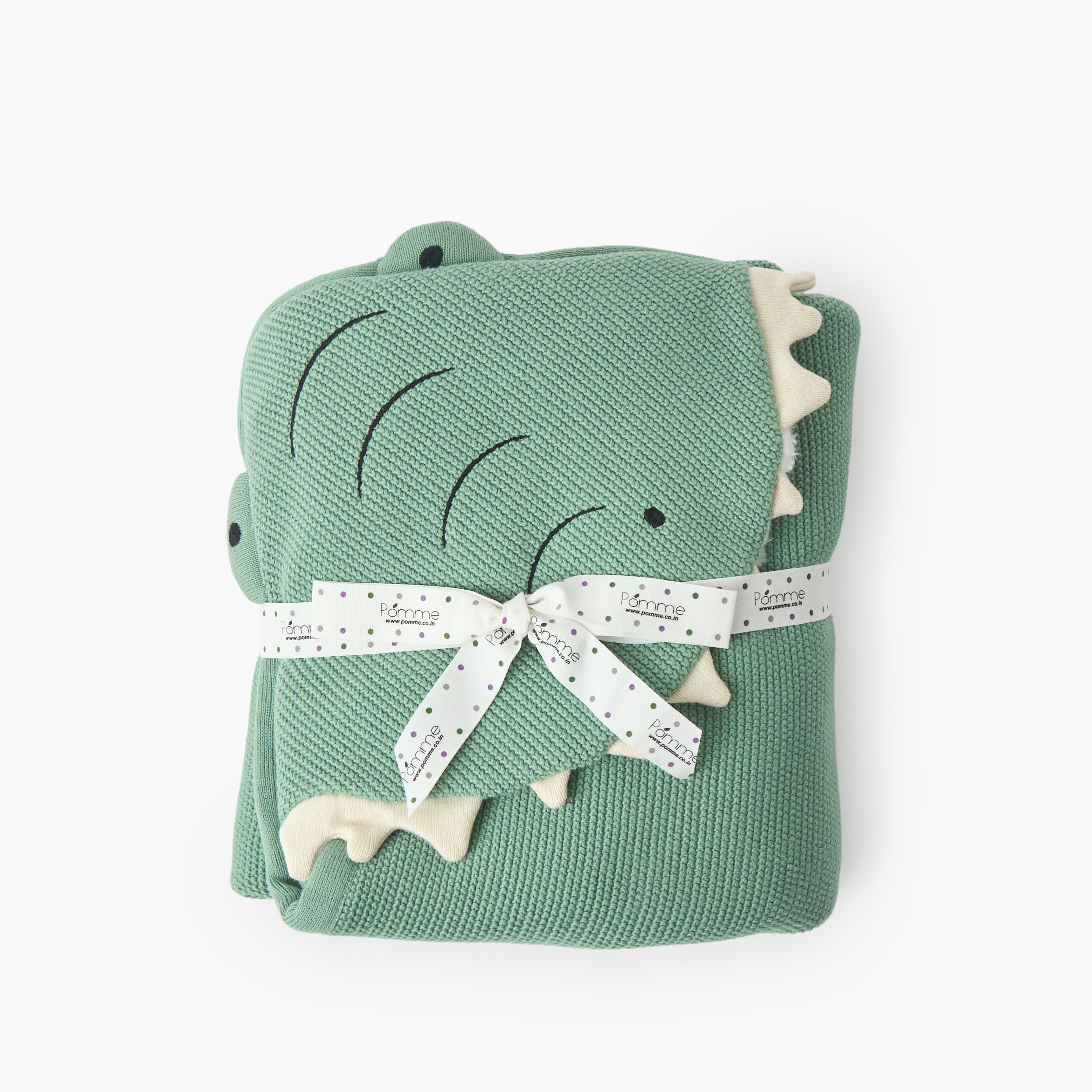 Textured Giraffe Applique Receiving Blanket - 80x80 cm-baby-nursery-blanketsandswaddles-blanketsandquilts-image-6