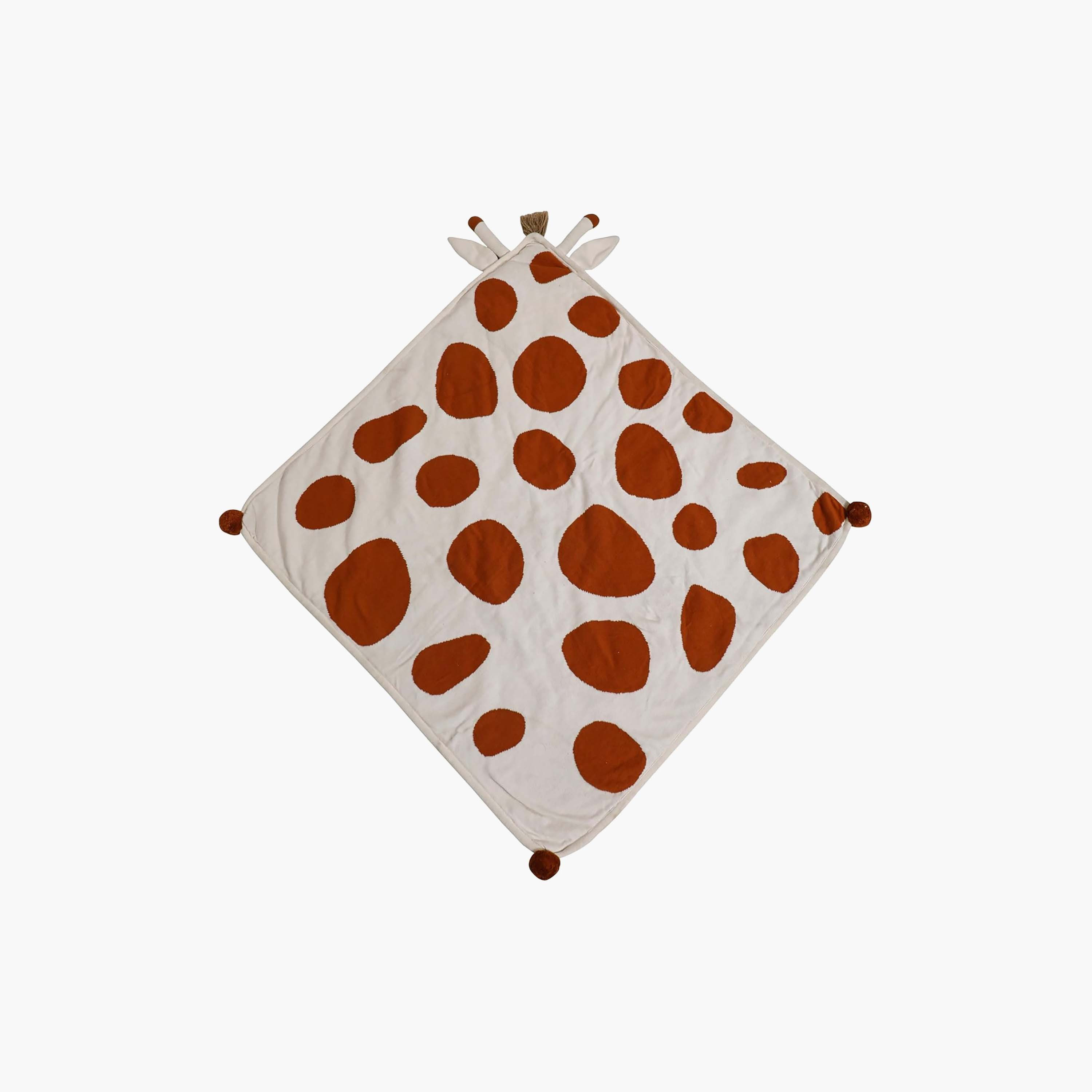 Textured Giraffe Applique Receiving Blanket - 80x80 cm-baby-nursery-blanketsandswaddles-blanketsandquilts-image-4