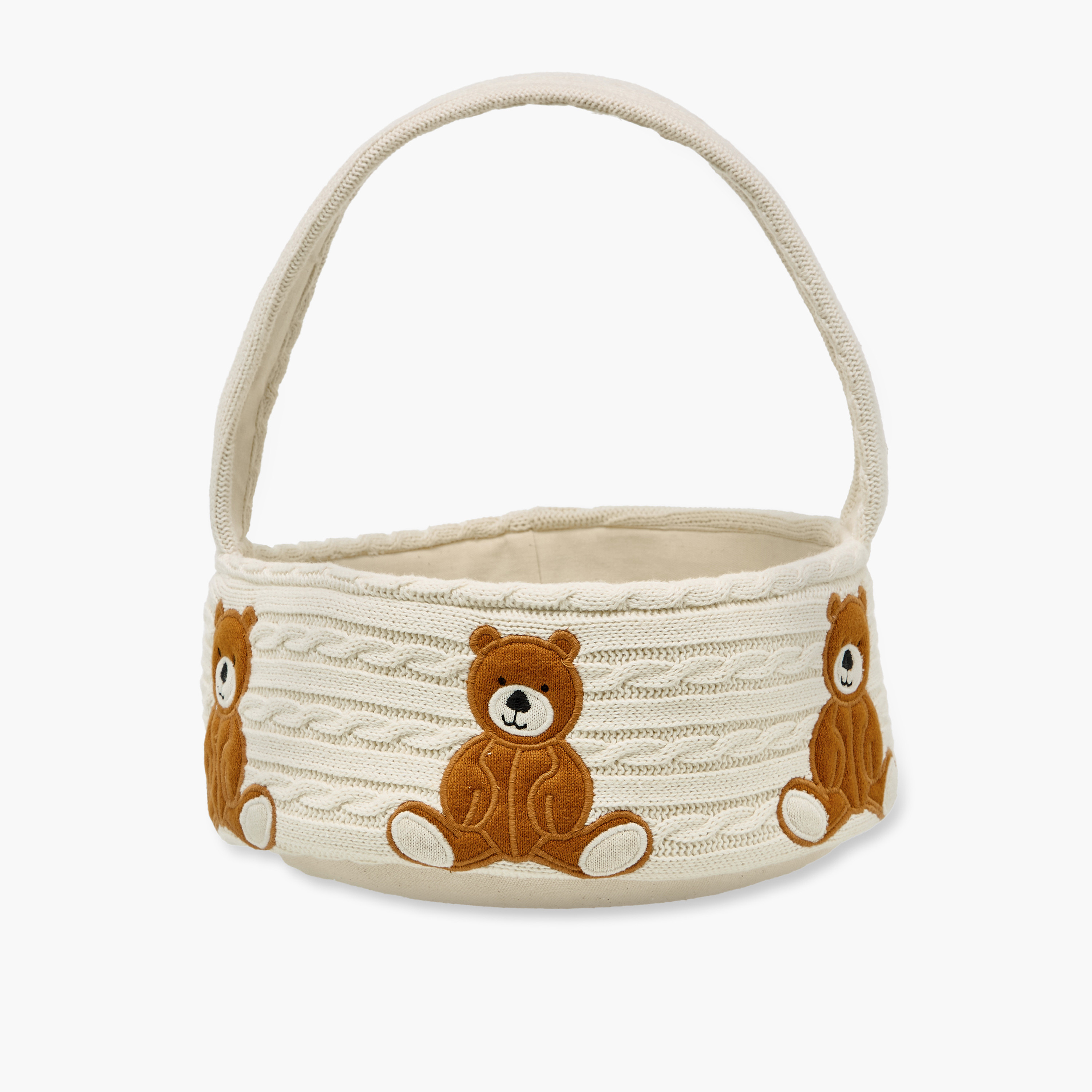 طقم هدايا بطانية لحديثي الولادة بتصميم دب من 4 قطع - 80x100 سم-baby-nursery-blanketsandswaddles-receivingblankets-image-6