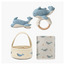 Set of 4 Whale Receiving Blanket Gift Set, 80x100 cm-baby-nursery-blanketsandswaddles-receivingblankets-image-1