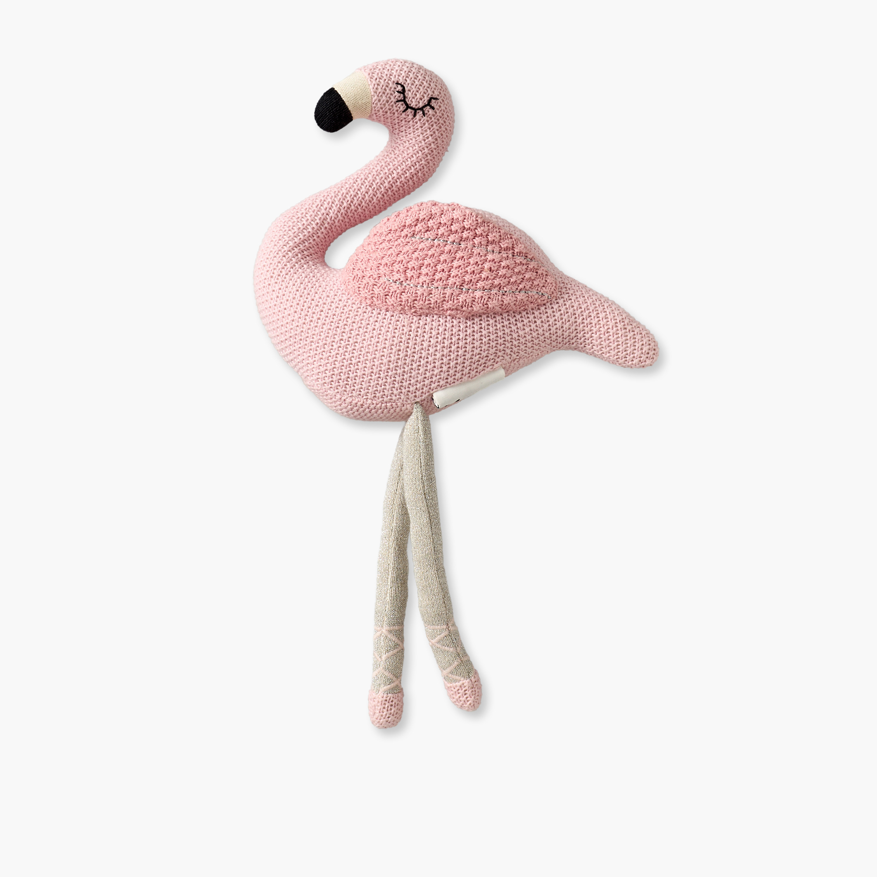 طقم هدايا بطانية لحديثي الولادة بتصميم فلامنجو 4 قطع - 80×100 سم-baby-nursery-blanketsandswaddles-receivingblankets-image-3