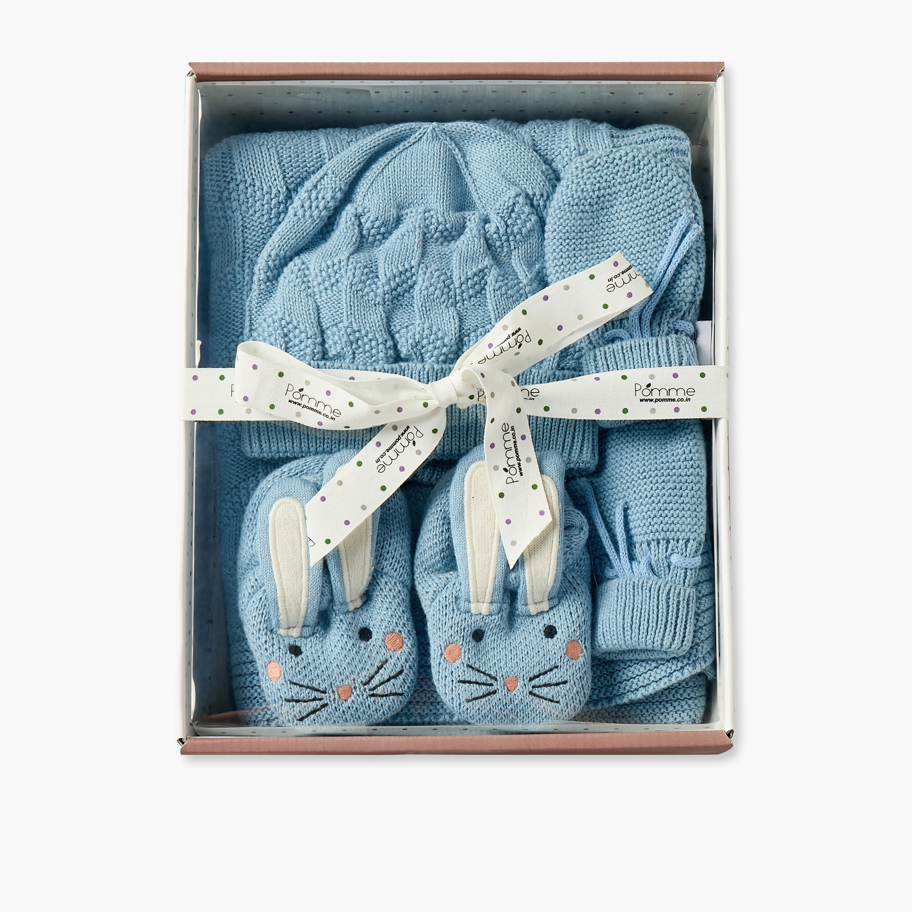 Set of 5 Clothing Gift Set with Knitted Texture-baby-nursery-babybedding-image-8