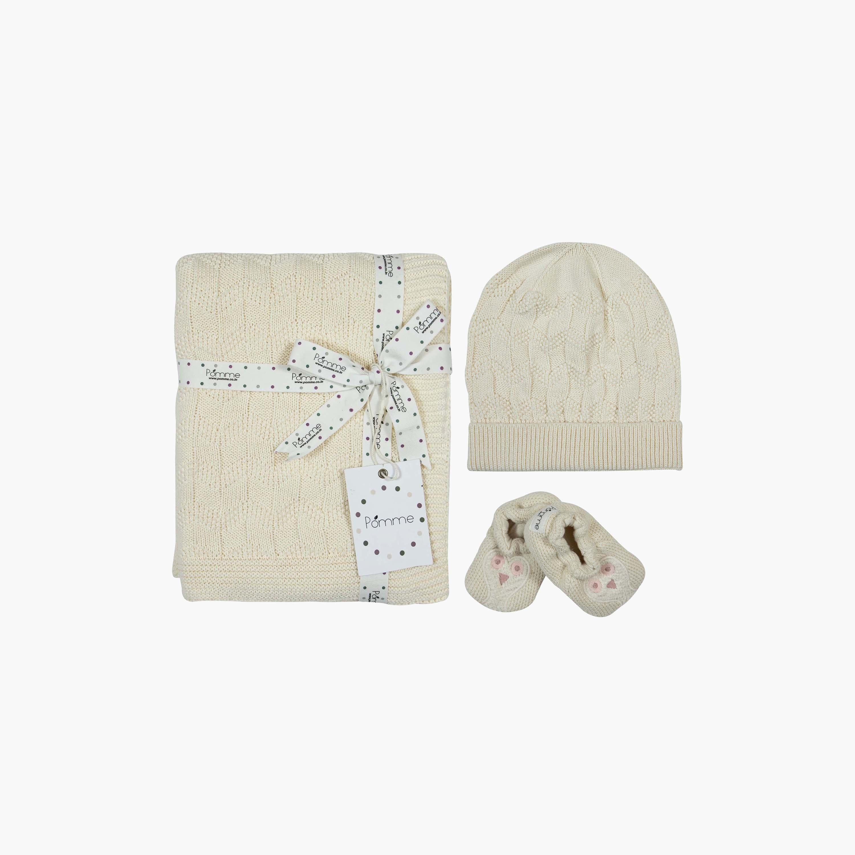 Set of 3 Clothing Gift Set with Knitted Texture-baby-nursery-babybedding-image-1