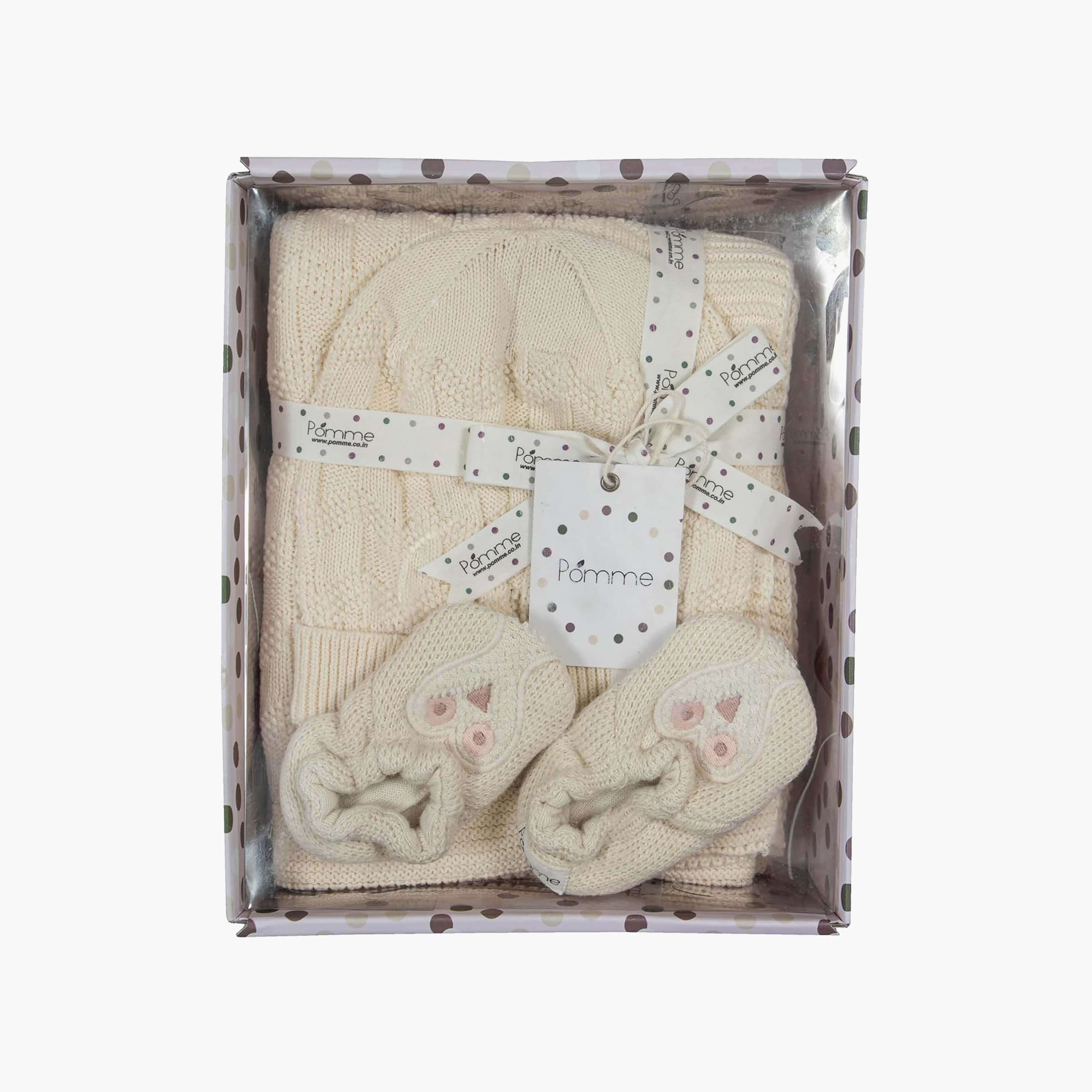 Set of 3 Clothing Gift Set with Knitted Texture-baby-nursery-babybedding-image-5