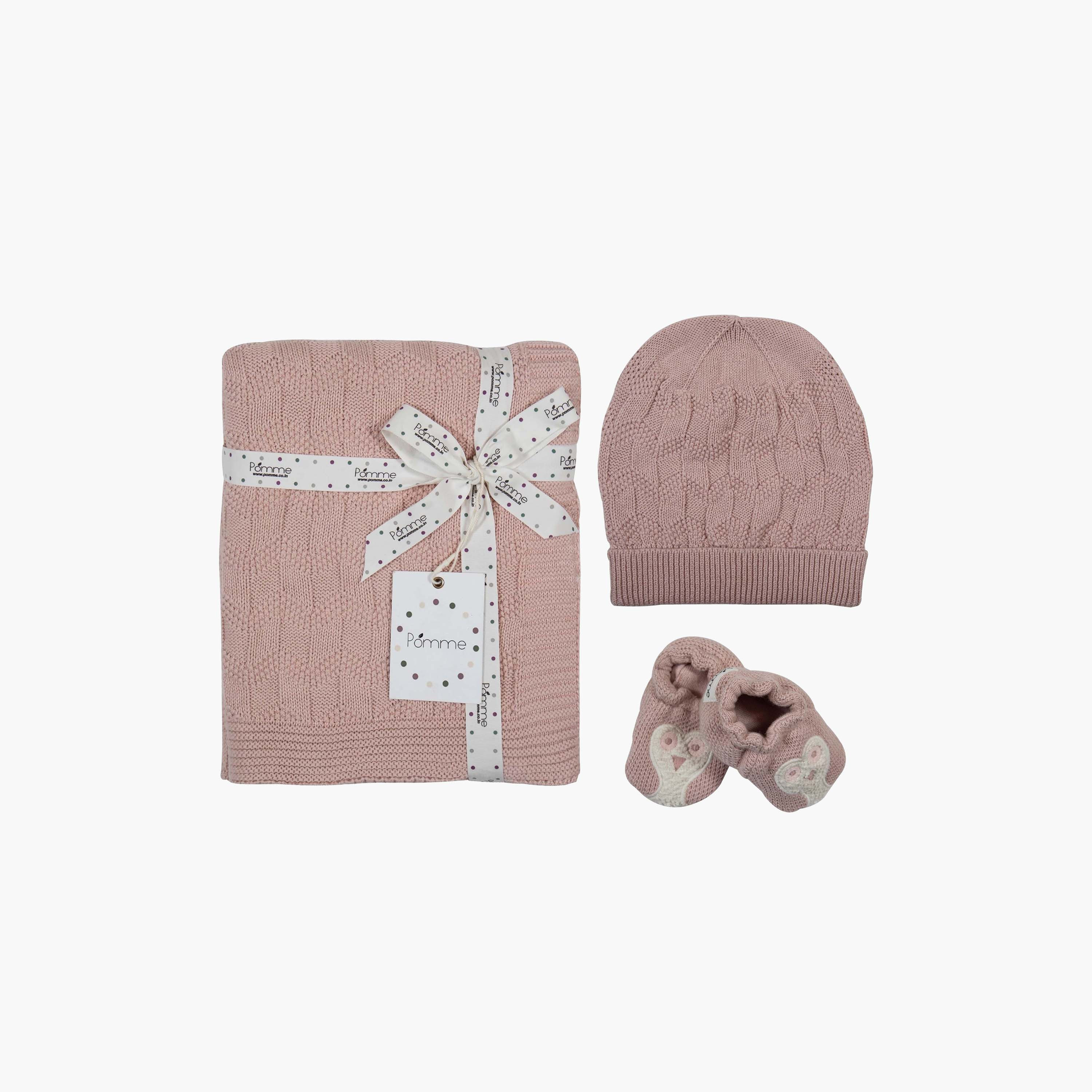 Set of 3 Clothing Gift Set with Knitted Texture-baby-nursery-babybedding-image-1
