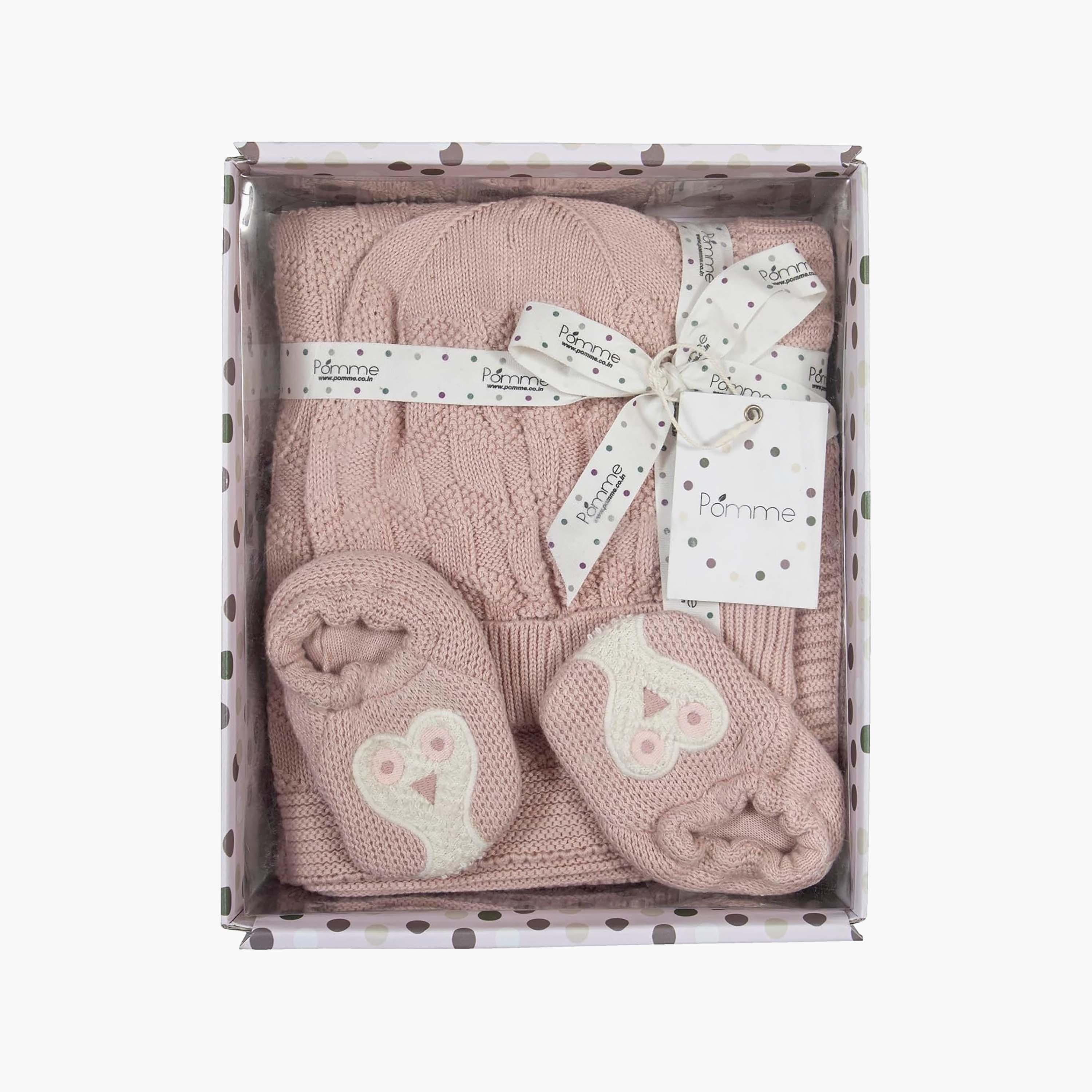 Set of 3 Clothing Gift Set with Knitted Texture-baby-nursery-babybedding-image-5