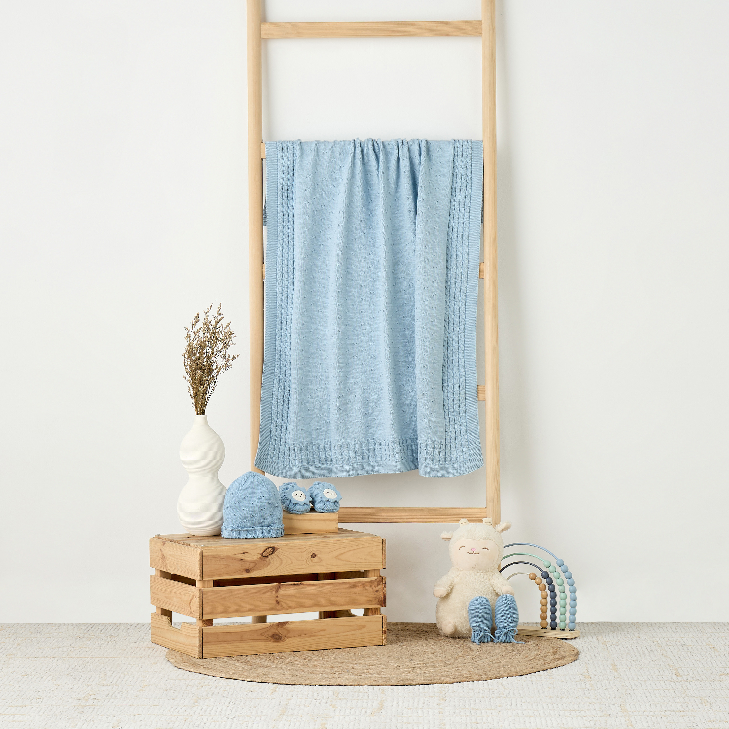 طقم هدايا ملابس مواليد محبوك من 5 قطع-baby-nursery-babybedding-image-9