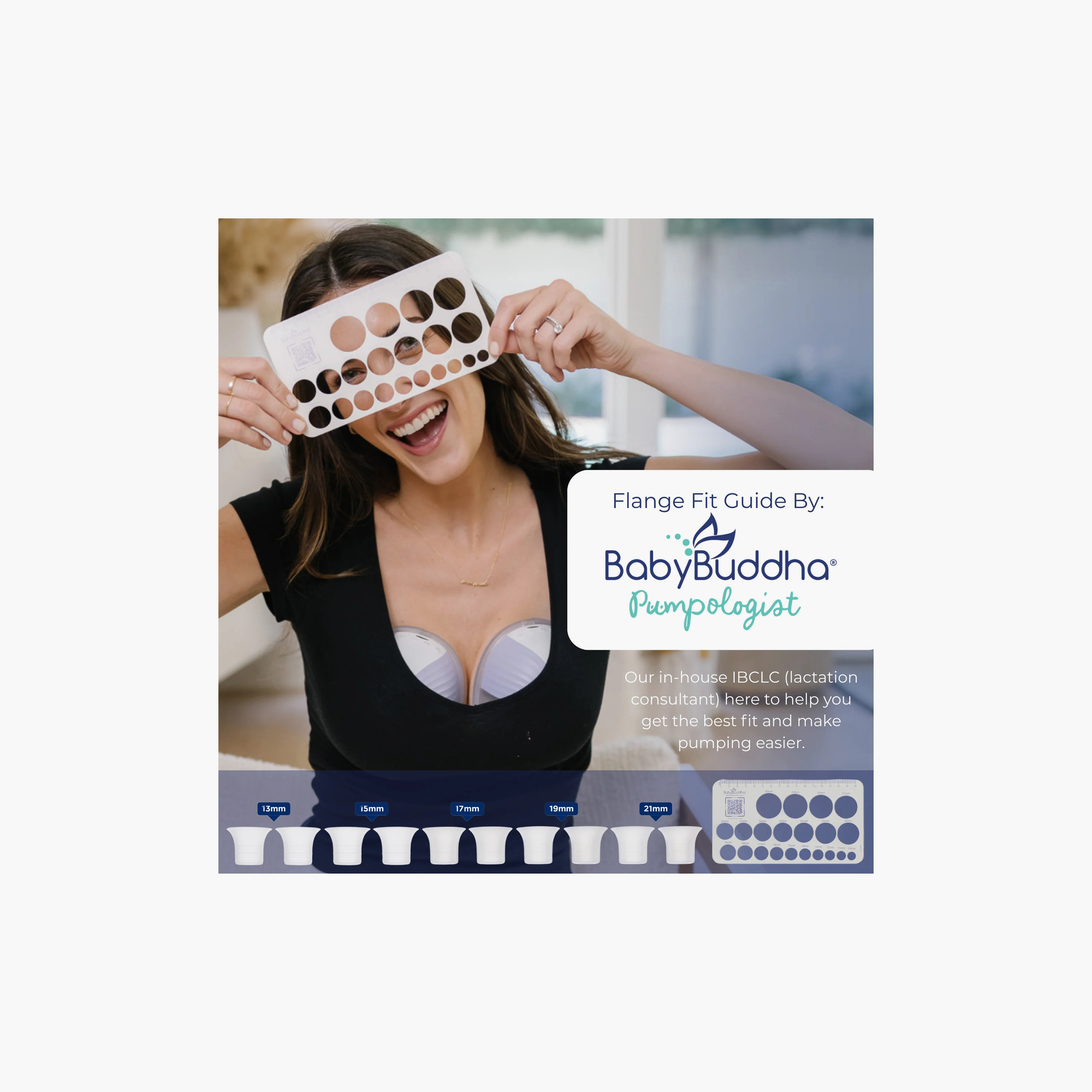 BabyBuddha Hands Free Electric Wearable Breast Pump Set-baby-feeding-breastfeedingandcare-image-11