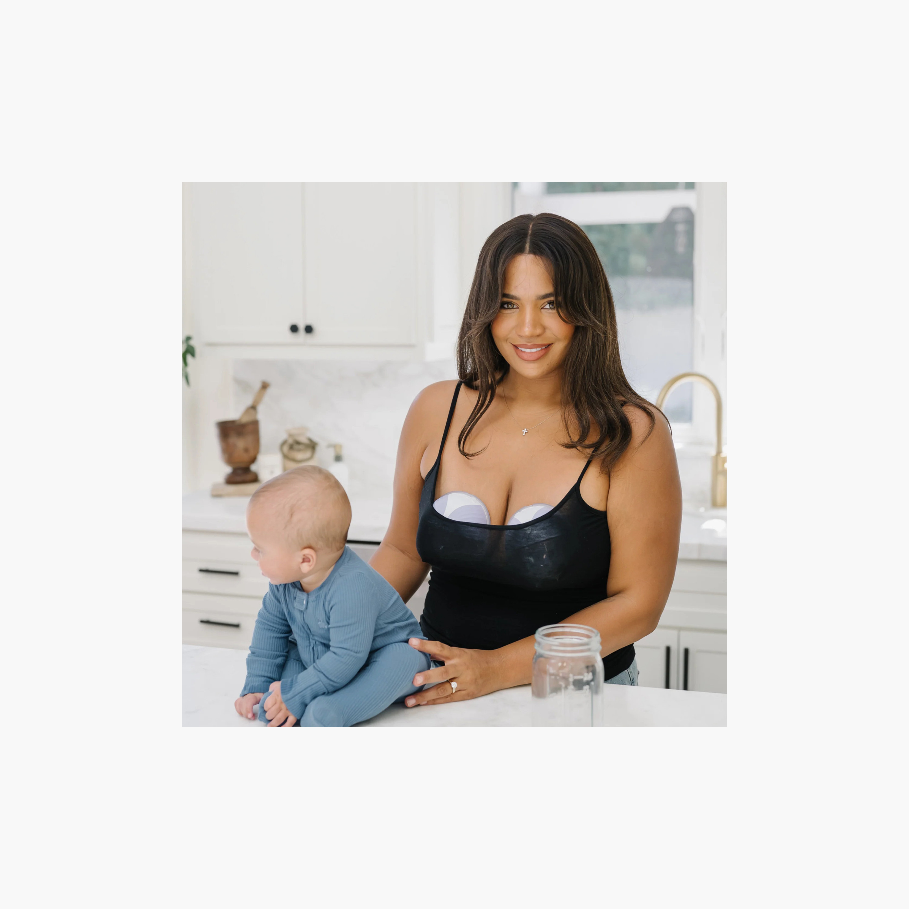 BabyBuddha Hands Free Electric Wearable Breast Pump Set-baby-feeding-breastfeedingandcare-image-8