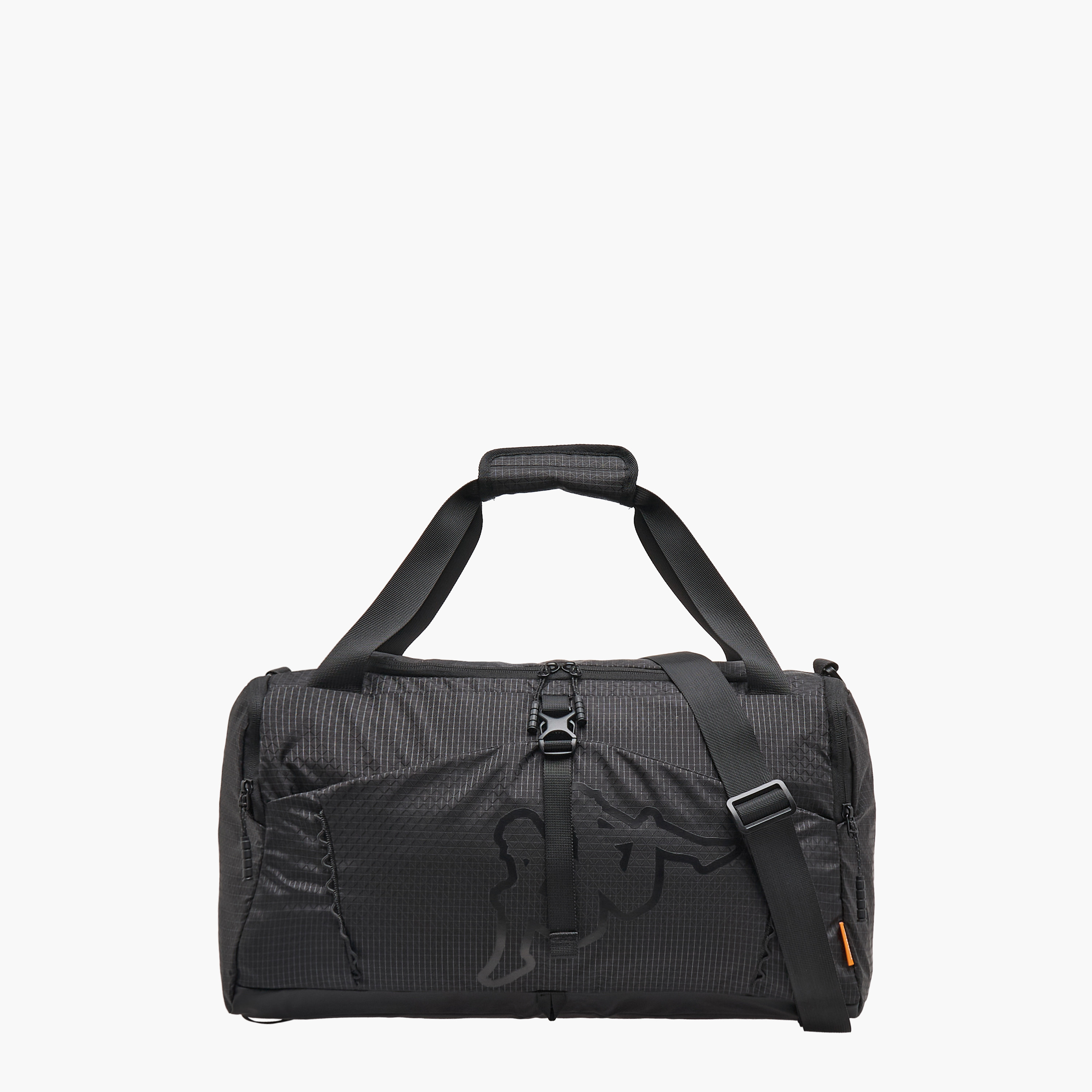 شنطة دافل بطبعات وسحاب إغلاق وحزام قابل للفصل من كابا-travel-luggagesandbags-dufflebags-image-1