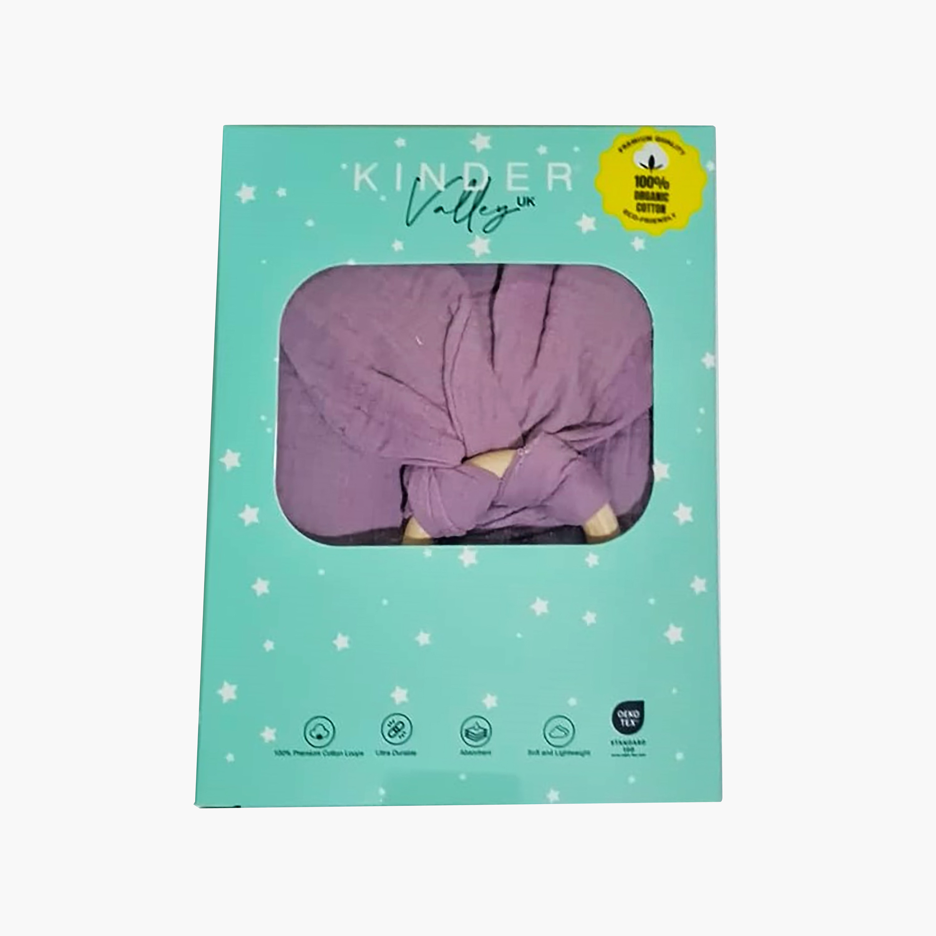 Kinder Valley Aura Breastfeeding Cover with Rabbit Ears Teether & Pouch-baby-feeding-breastfeedingandcare-image-9
