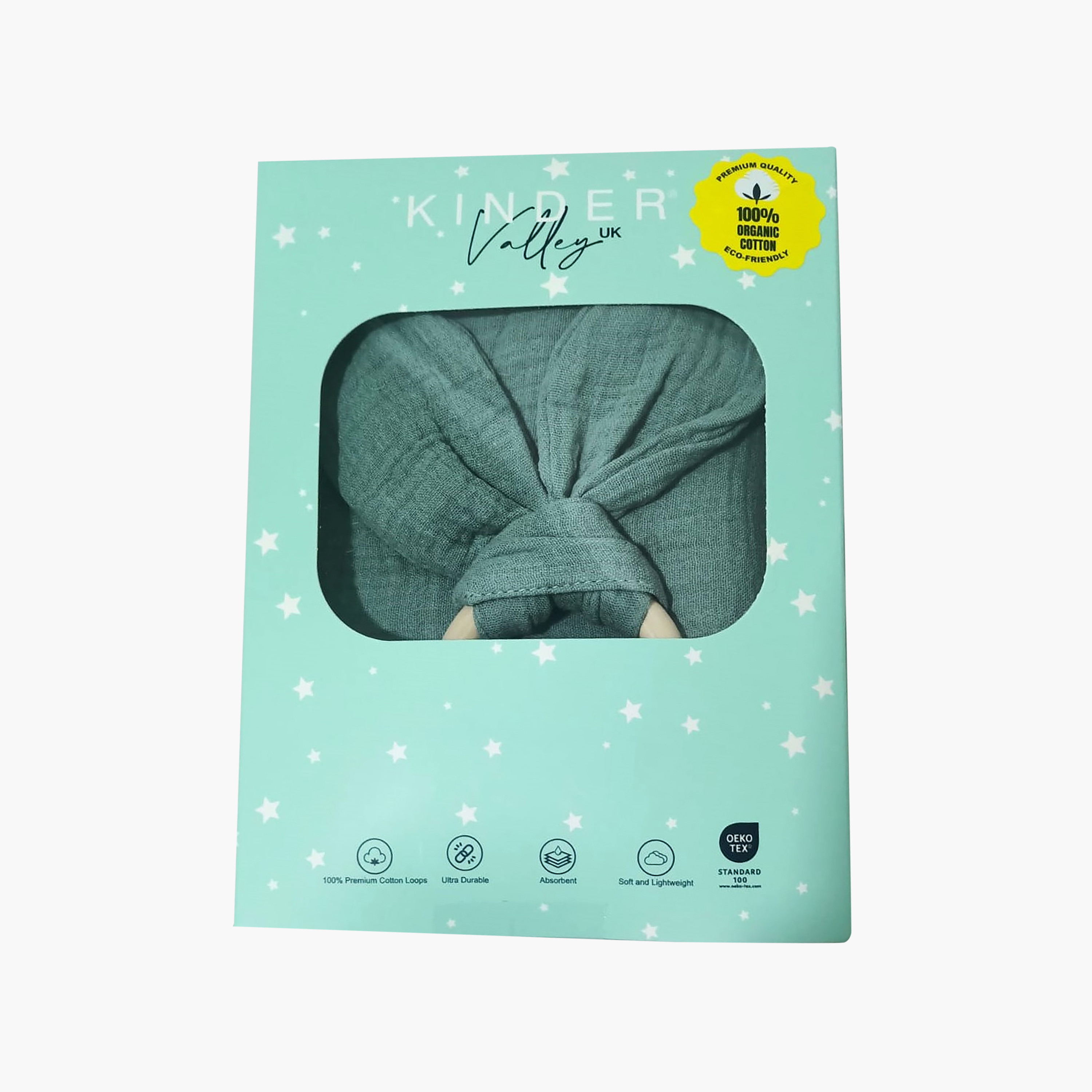 Kinder Valley Aura Breastfeeding Cover with Rabbit Ears Teether & Pouch-baby-feeding-breastfeedingandcare-image-7