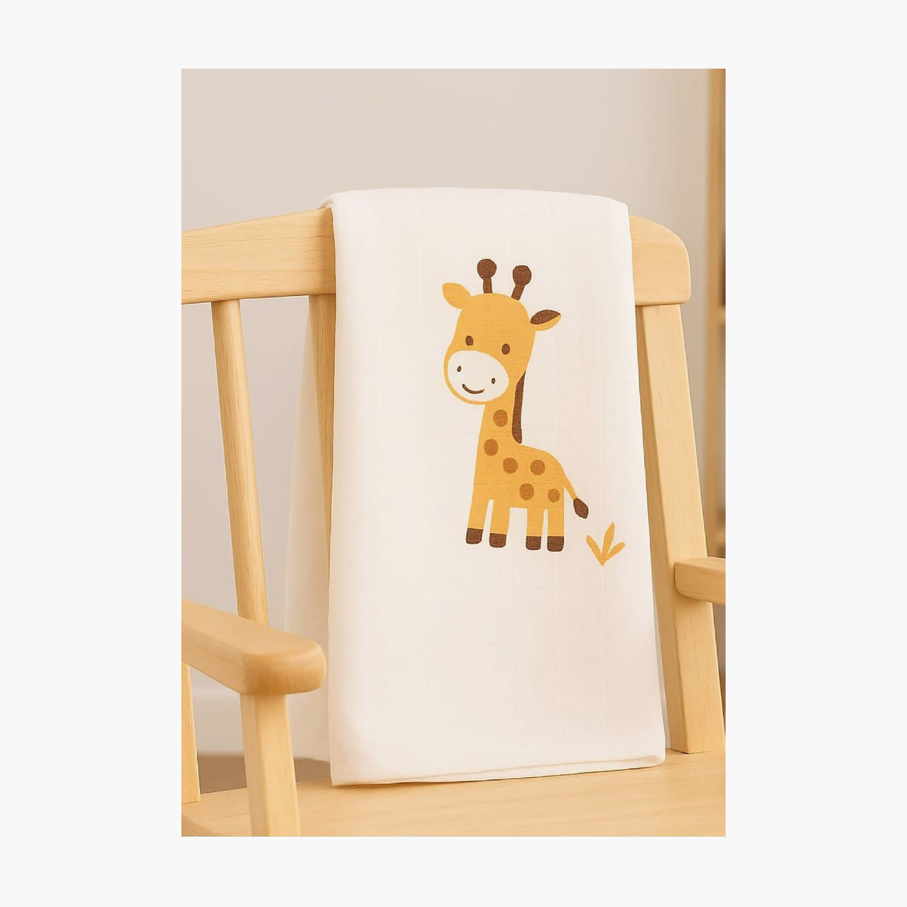 طقم بطانيات قماط موسلين من الخيزران (قطعتان) من كيندر فالي-baby-nursery-blanketsandswaddles-receivingblankets-image-8