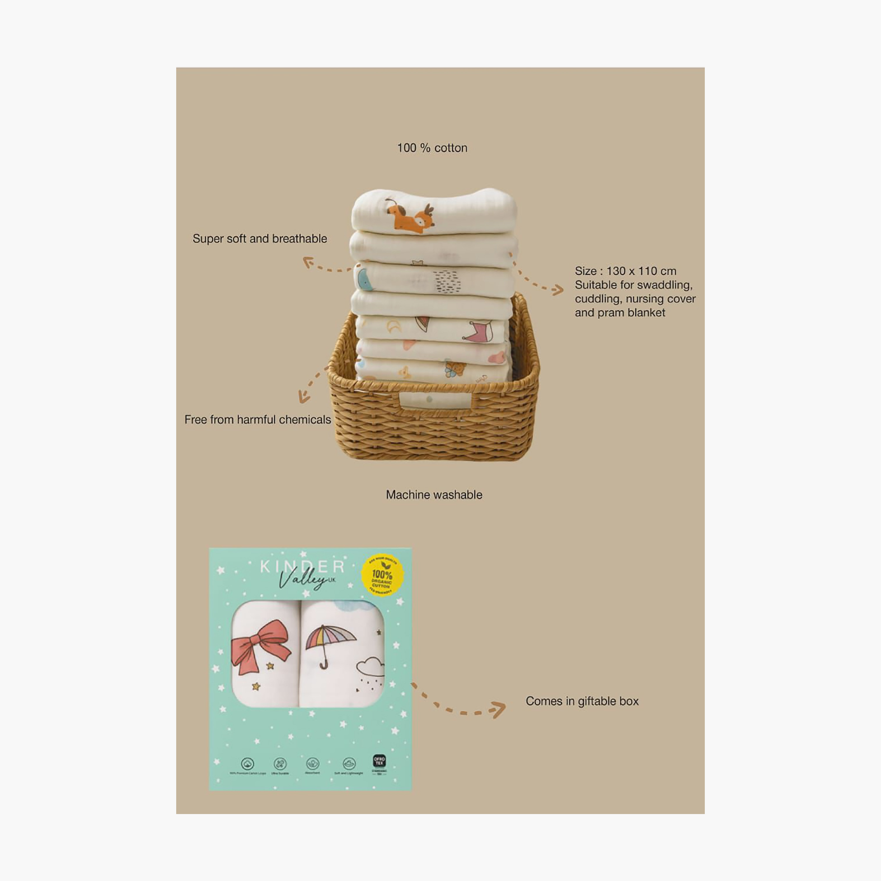 Kinder Valley 2-Piece Bamboo Muslin Swaddle Blankets-baby-nursery-blanketsandswaddles-receivingblankets-image-11
