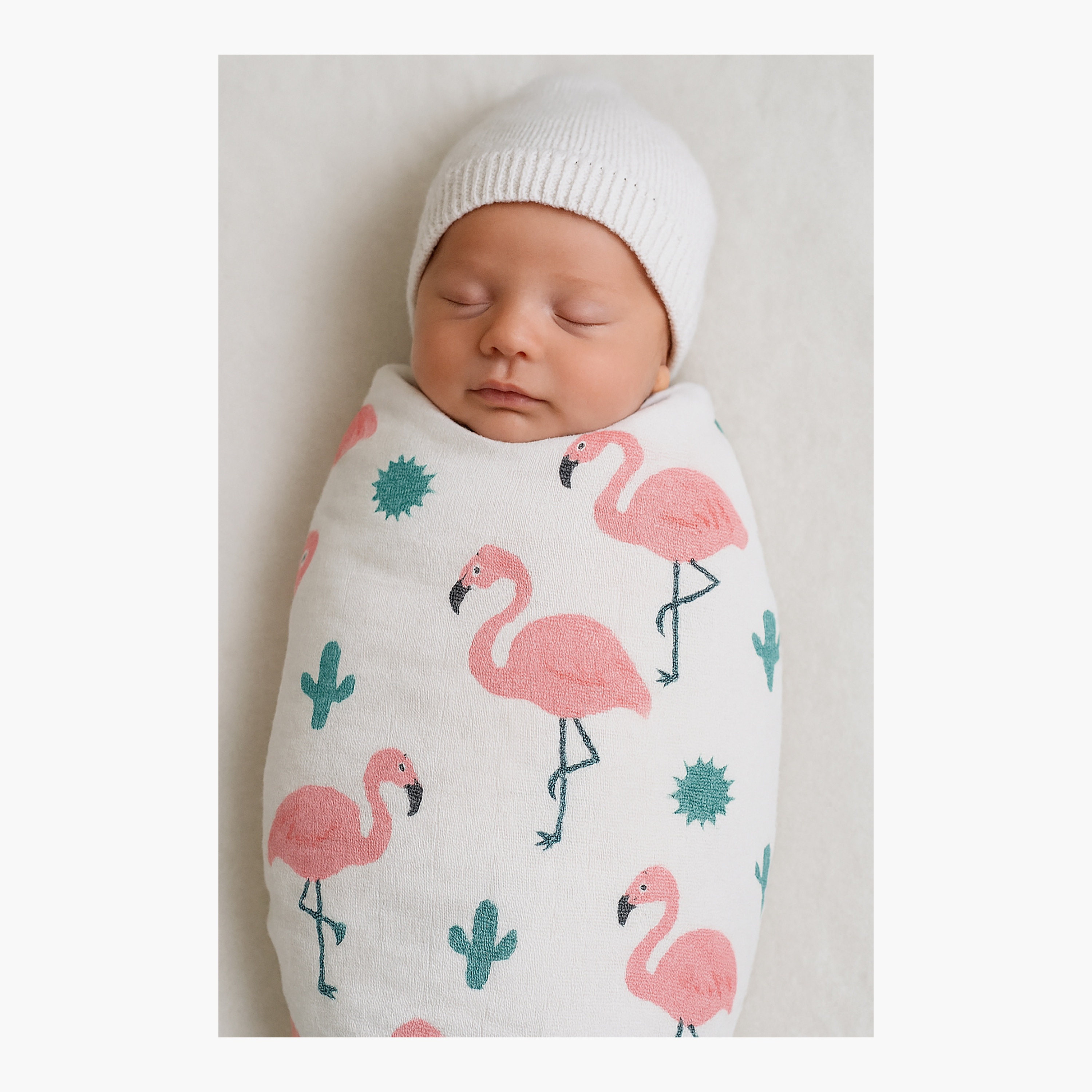 طقم بطانيات قماط موسلين من الخيزران (قطعتان) من كيندر فالي-baby-nursery-blanketsandswaddles-receivingblankets-image-3