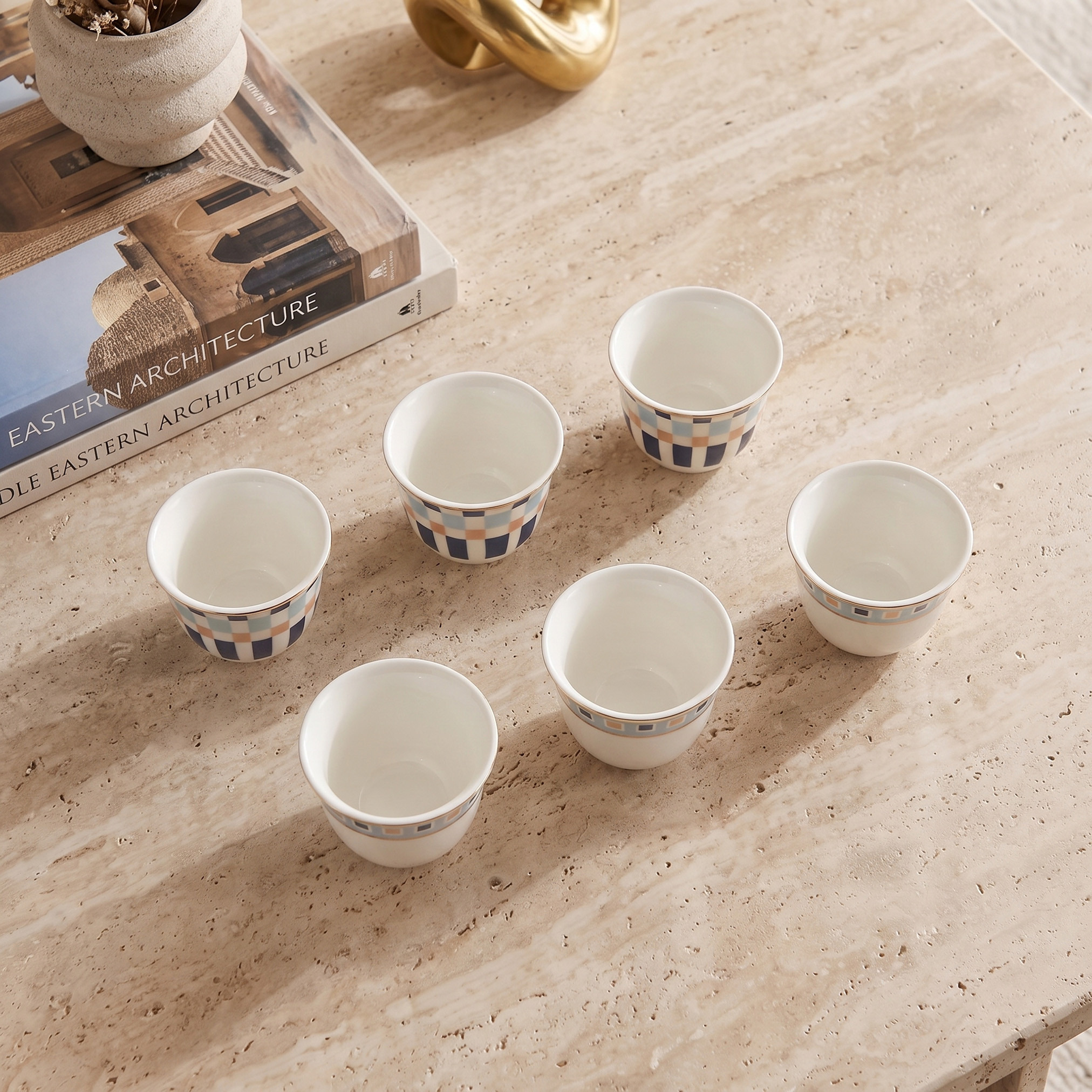 طقم فناجين قهوة من الخزف الصيني 12 قطعة من جيا كومو - 60 مل-household-dining-teaandcoffee-teaandcoffeesets-image-2