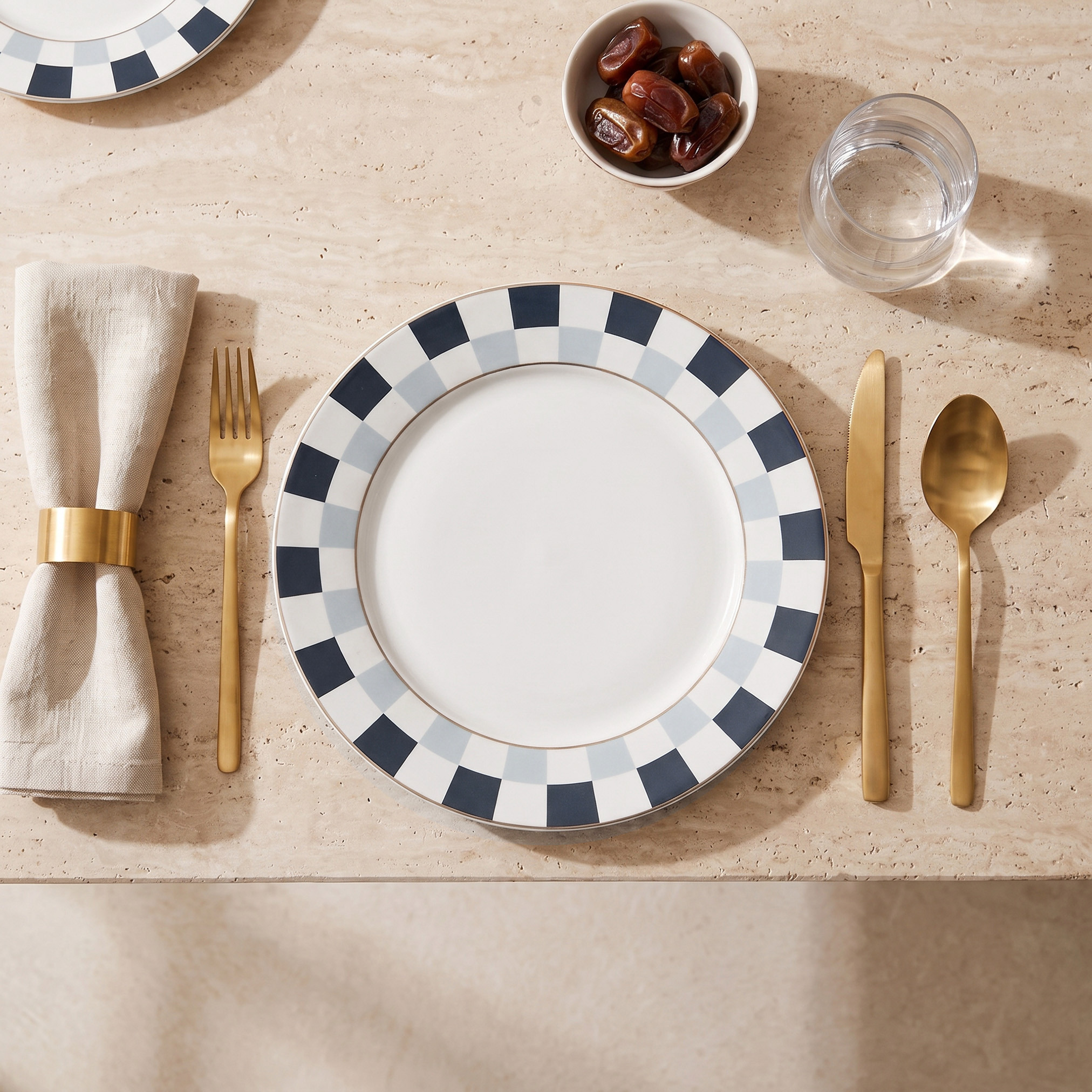 صحن جانبي خزف صيني من جيا كومو - 20 سم-household-dining-dinnerware-plates-image-1