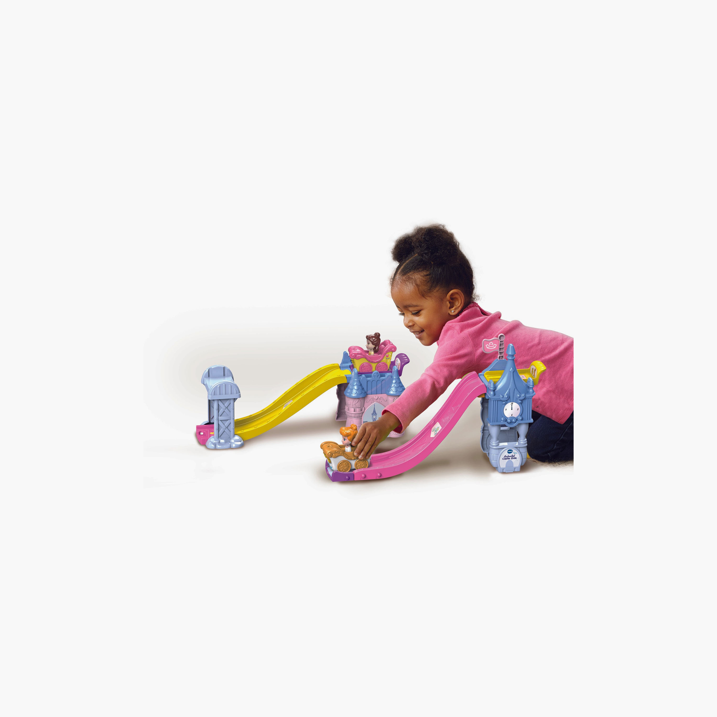 Vtech Disney Toot-Toot Drivers Enchanted Castle Slide Playset-toys-playvehicles-vehicleplaysets-image-5