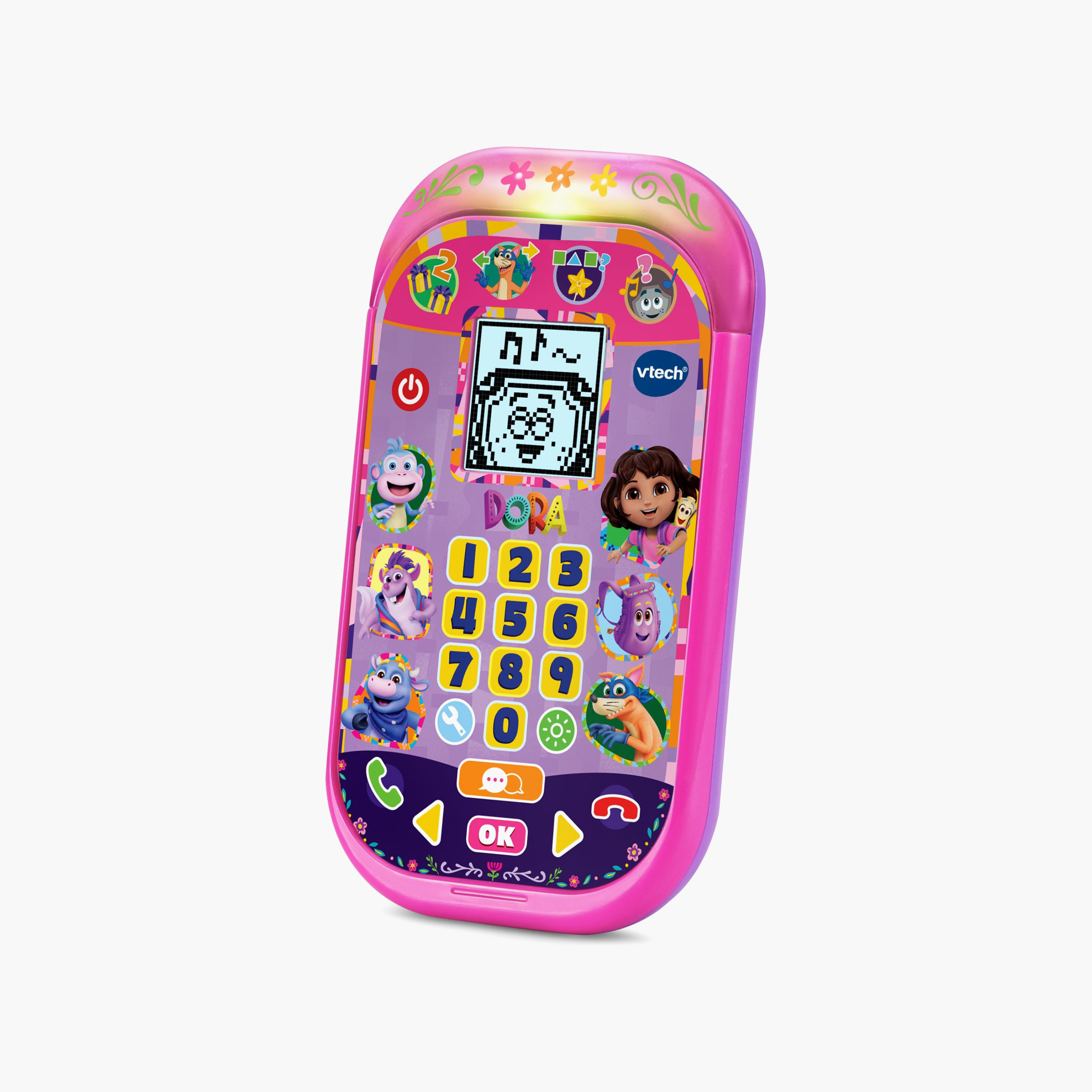 هاتف تعليمي "نداء المغامرة" بتصميم "دورا" من في تيك-toys-babyandtoddlertoys-learningtoys-image-1