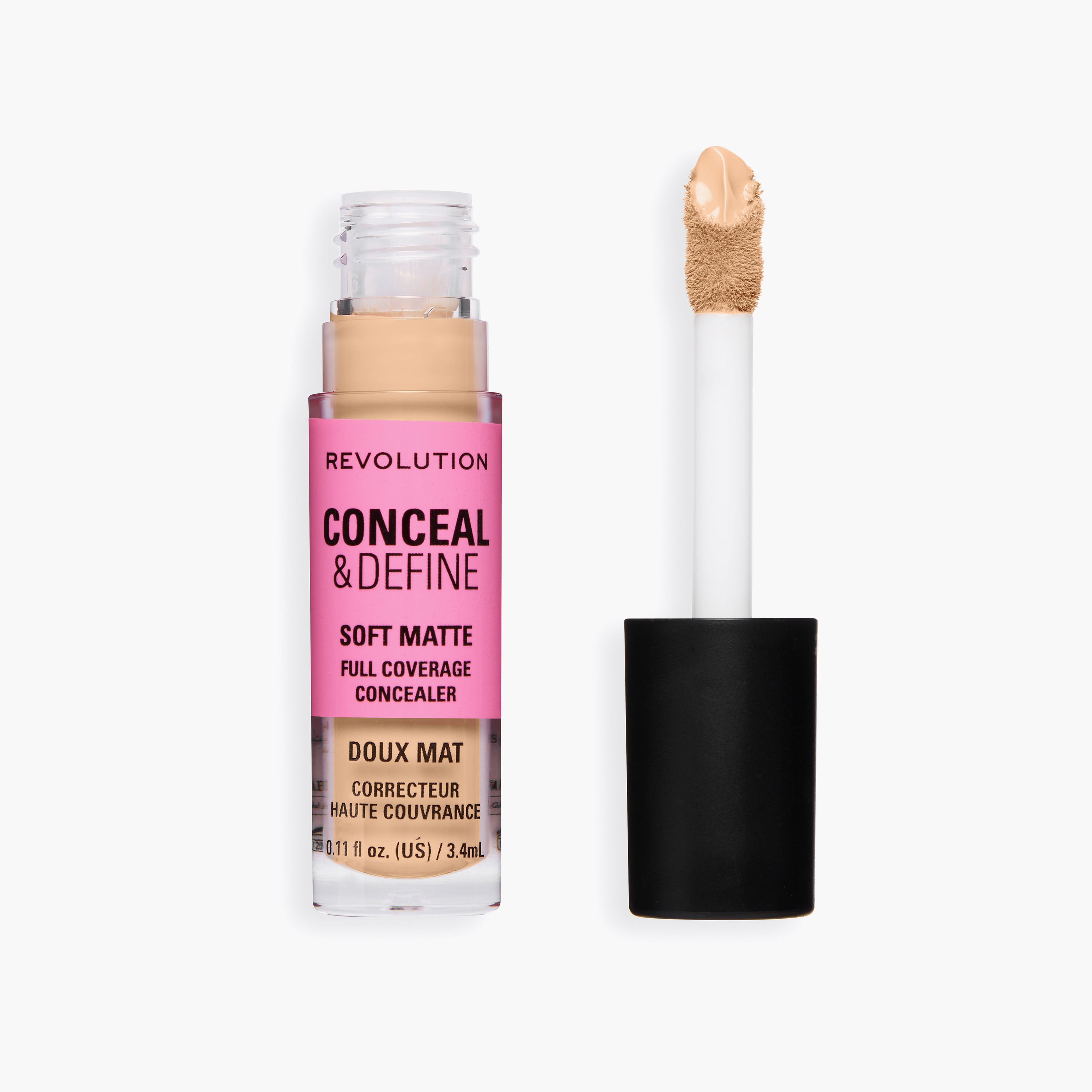 Makeup Revolution Conceal & Define Full Coverage Concealer - 4gm-beautyandpersonalcare-makeup-face-concealers-image-1